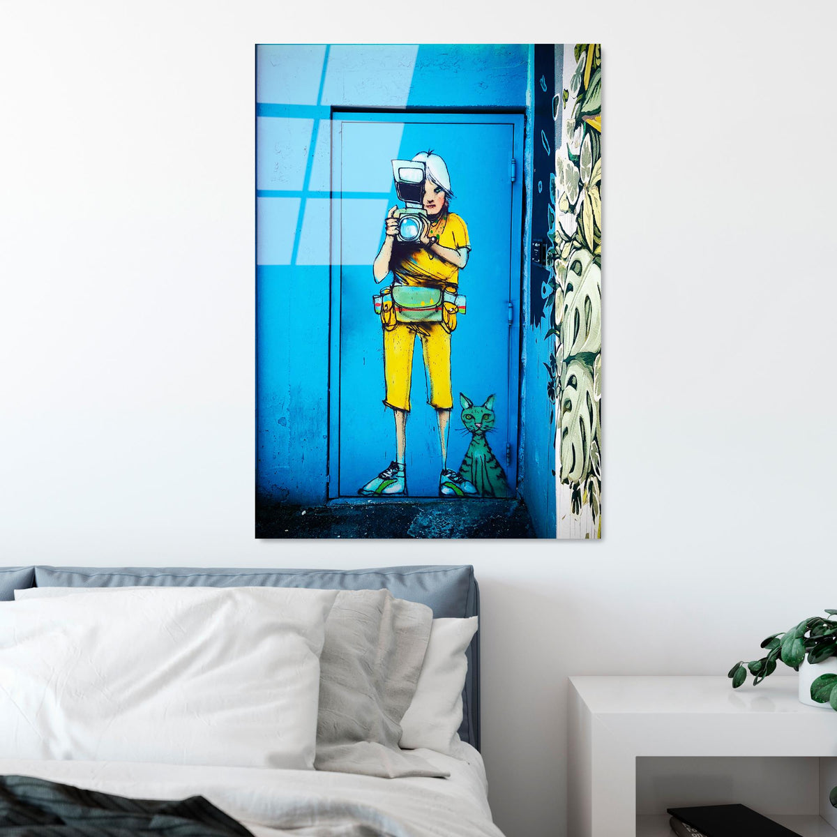 Uv-797 Baskılı Cam Dikdörtgen Duvar Tablosu