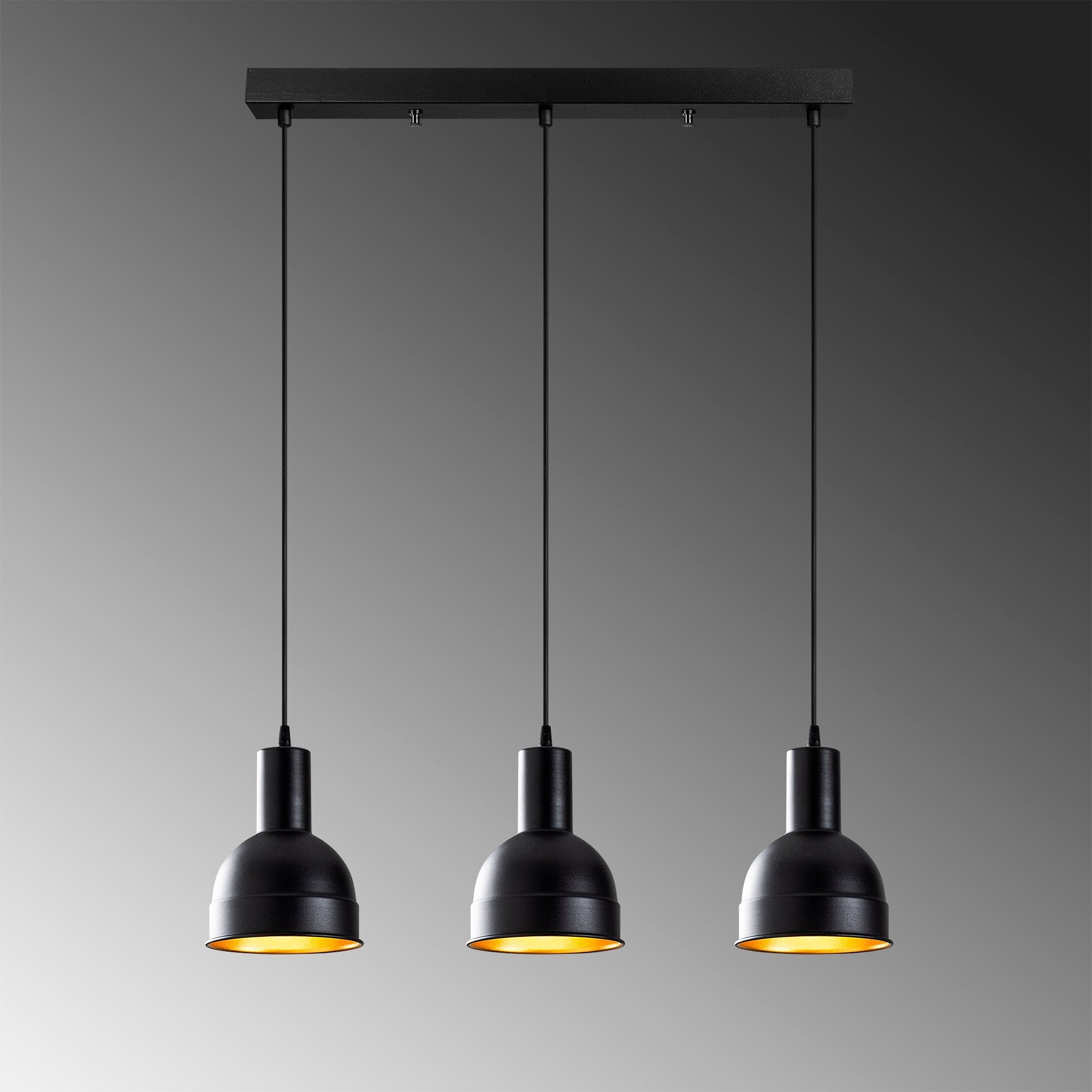 Willow 183 Black 2 Sıvama Sarkıt Aydınlatma
