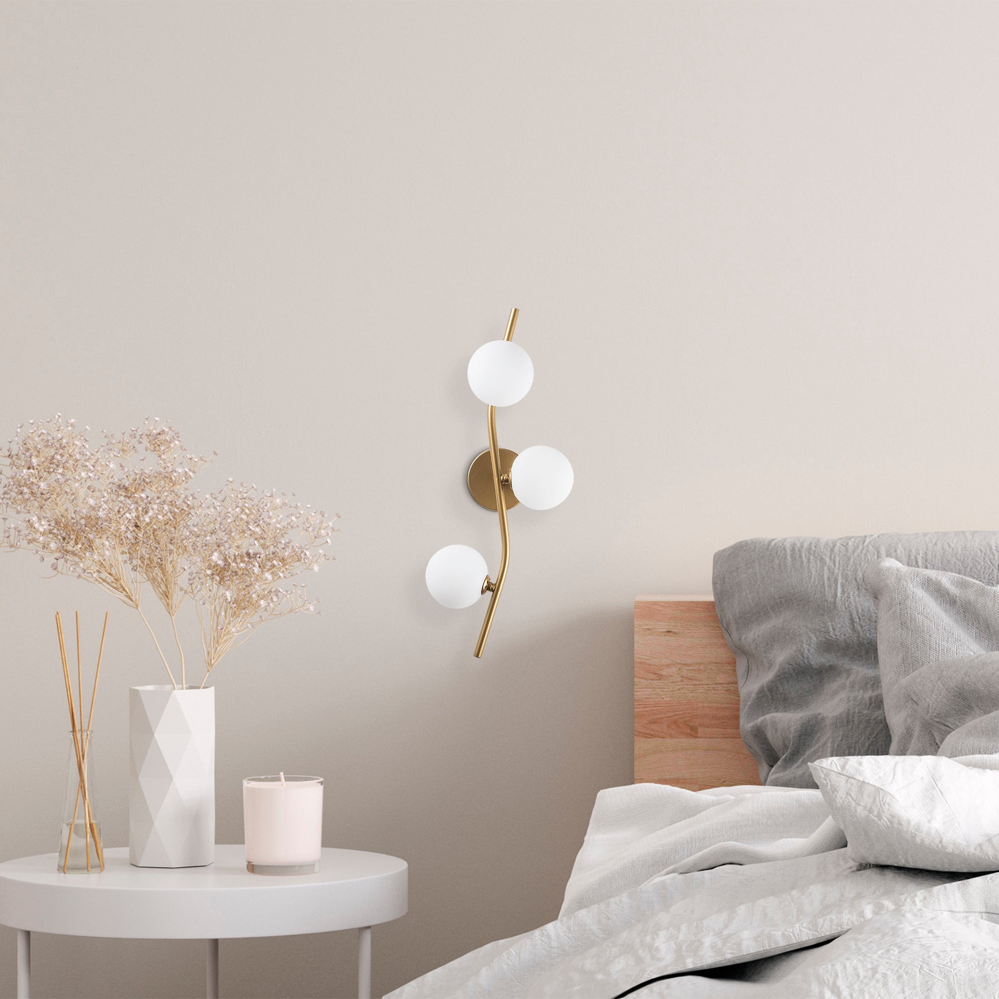 Woodland 7147 Cam Aplik Duvar Aydınlatma