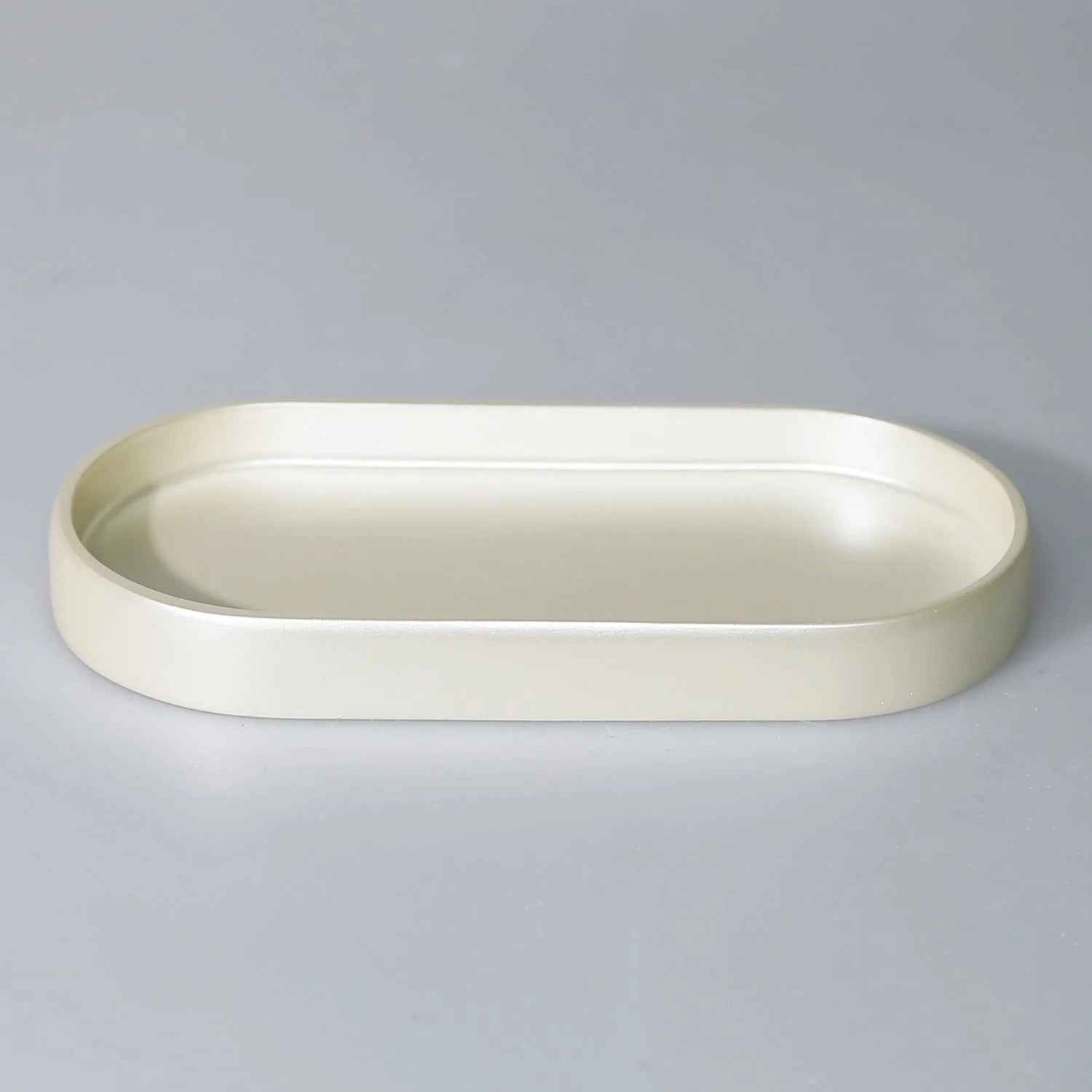 By Selim Linen İnci 5 Parça Polyester Banyo Seti