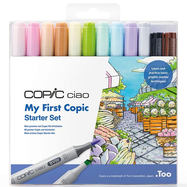 COPIC-Copic Ciao My First Starter Set Renkli çizim Kalemleri-Çizim Kalemleri-1-Milagron.com