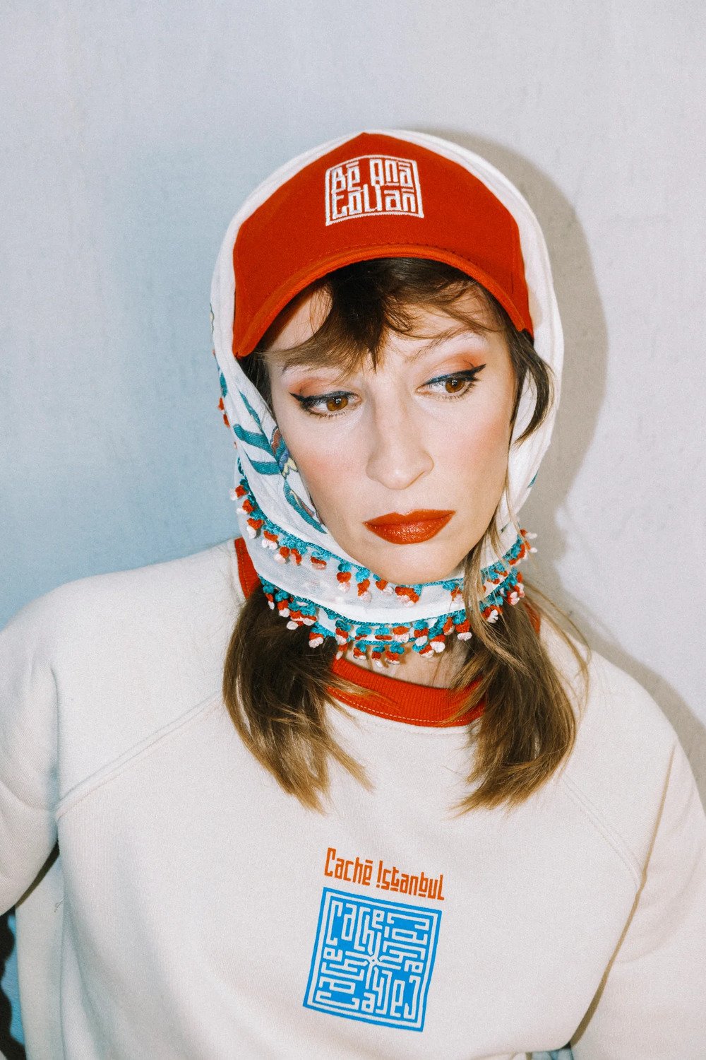 Caché Istanbul-Be Anatolian Kırmızı Şapka-Şapka-4-Milagron.com