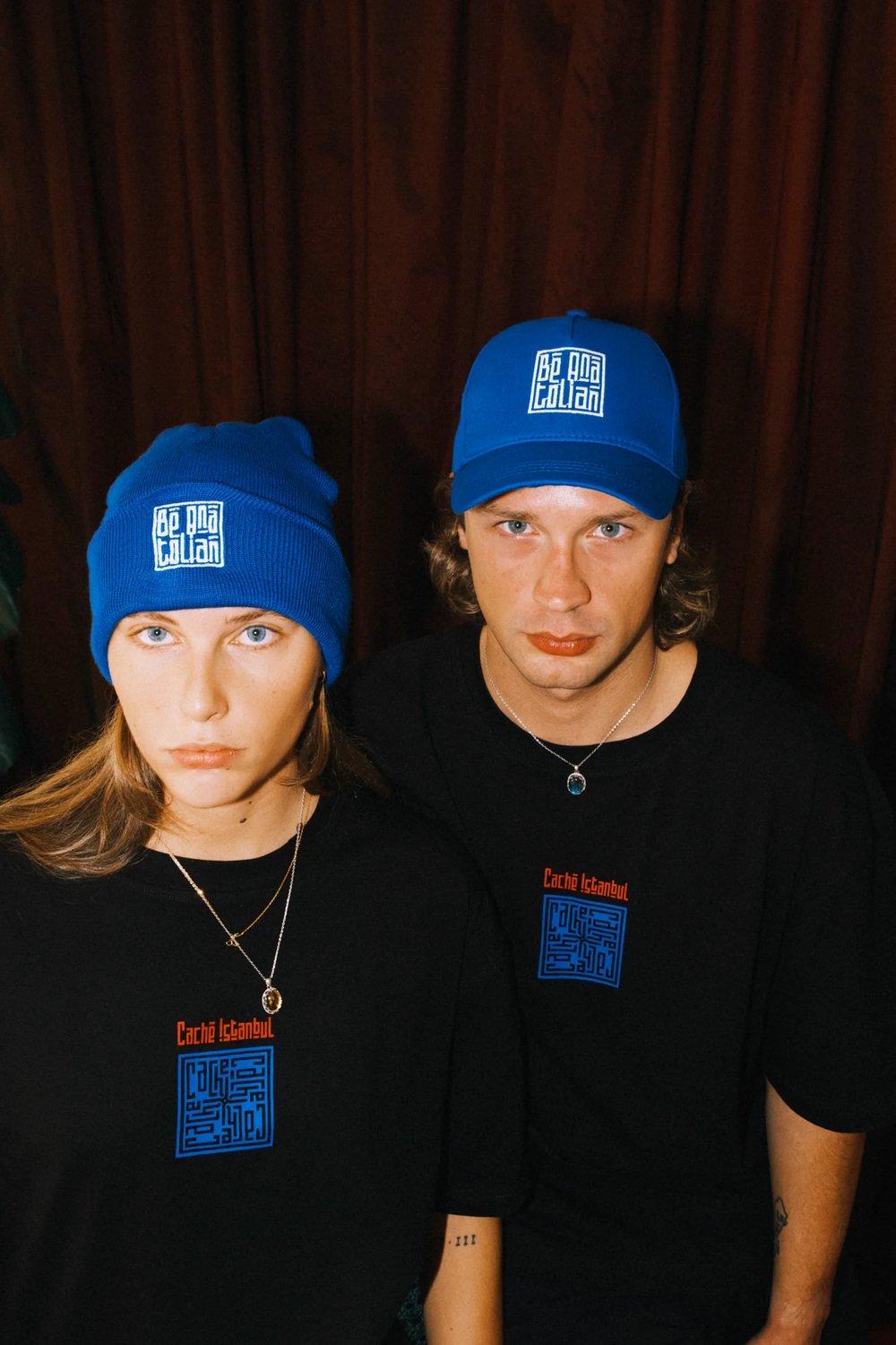 Caché Istanbul-Be Anatolian Saks Mavi Şapka-Şapka-7-Milagron.com