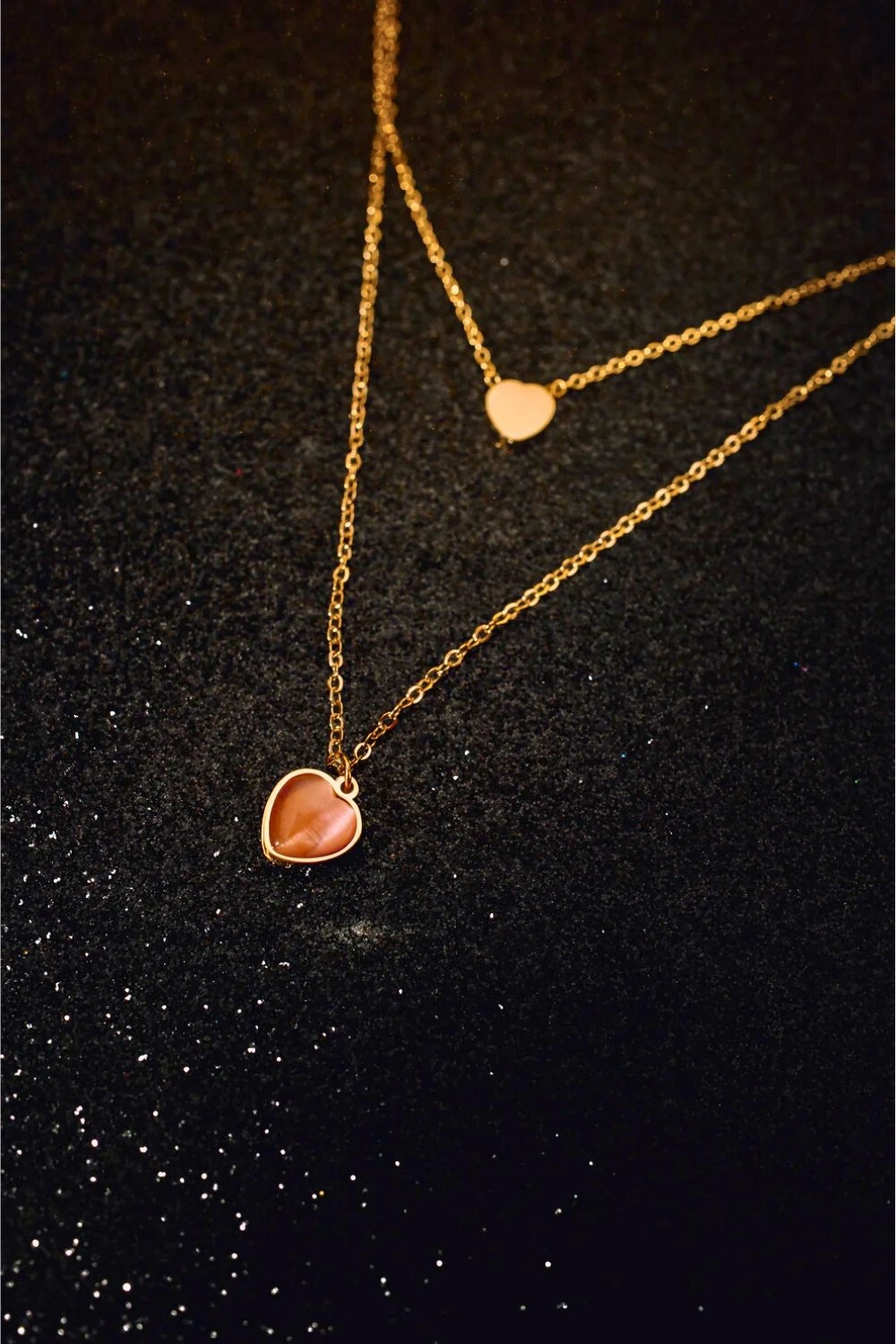 Caché Istanbul-Çift Kalp Kolye-Kolye-4-Milagron.com