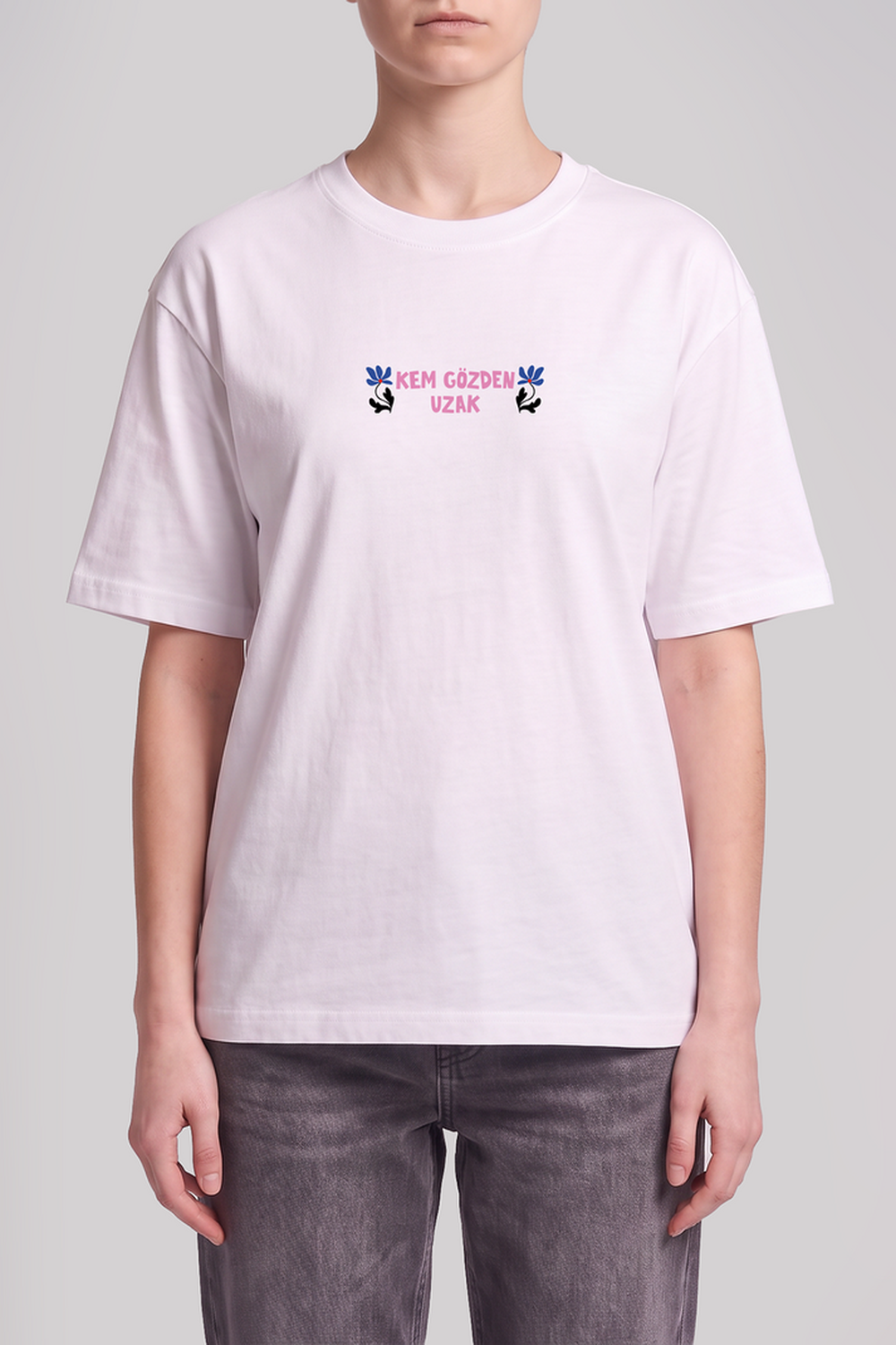 Kem Gözden Uzak Unisex Oversize Tshirt - 6