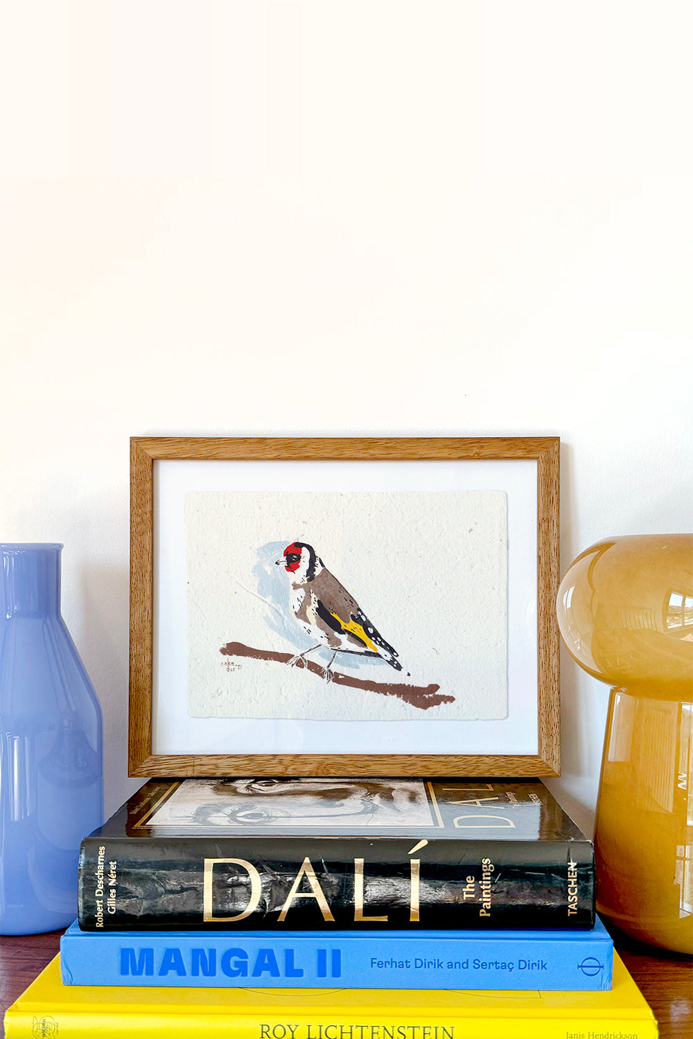 Saka Kuşu Guaj Resim - 0