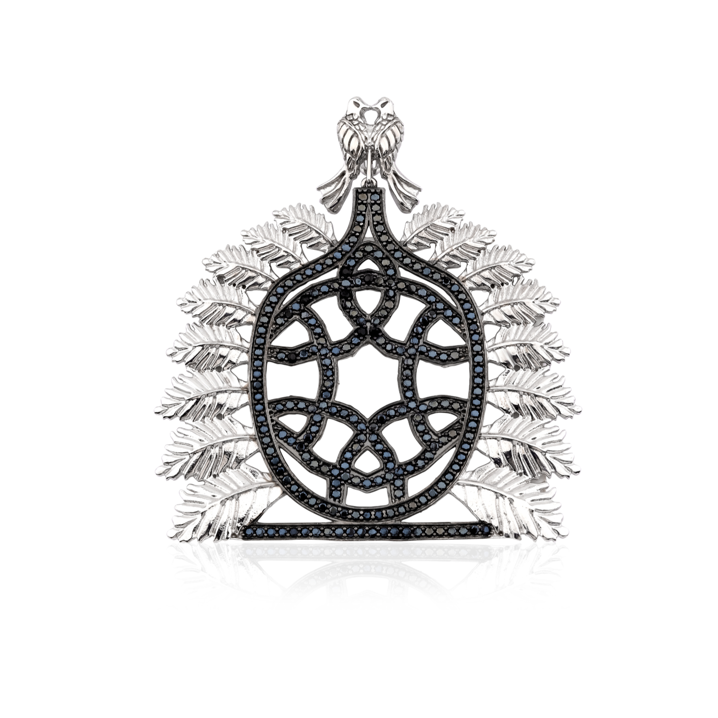 Sun Of The Ottoman Empire Siyah & Beyaz Kolye