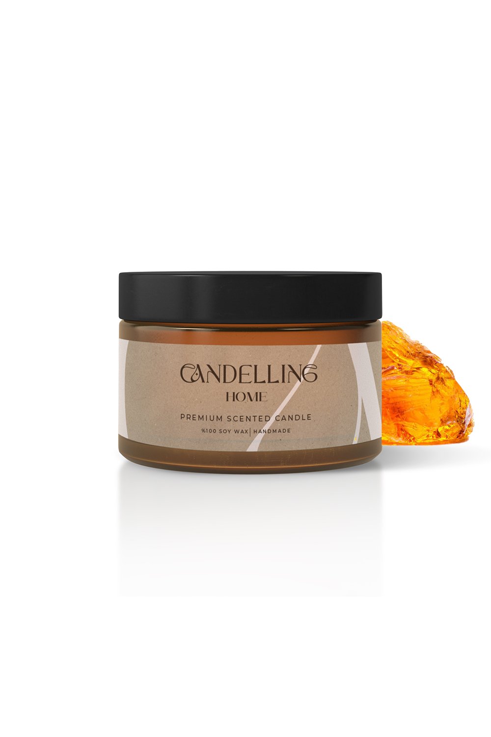 Candelling-Home Serisi 100 Ml Mum Amber-Mum-1-Milagron.com