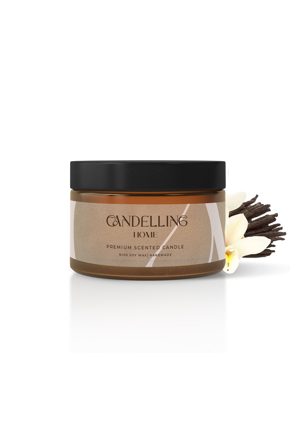 Candelling-Home Serisi 100 Ml Mum Vanilya-Mum-1-Milagron.com