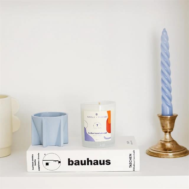 Candle + Friends-No.4 Mor Hediye Seti (Çikolata, Mum Ve Büyük Kibrit)-Hediye Seti-3-Milagron.com