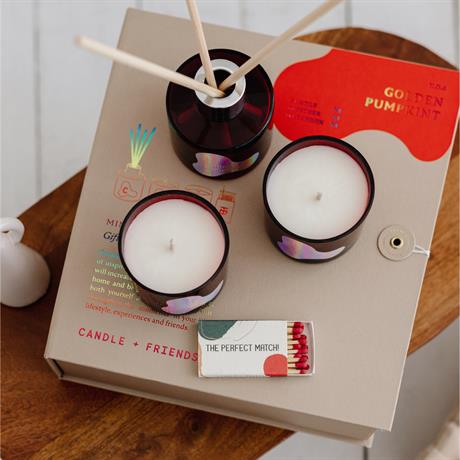 Candle + Friends-No.6 Mini Home Fragrance Gift Set Hediye Seti-Hediye Seti-1-Milagron.com