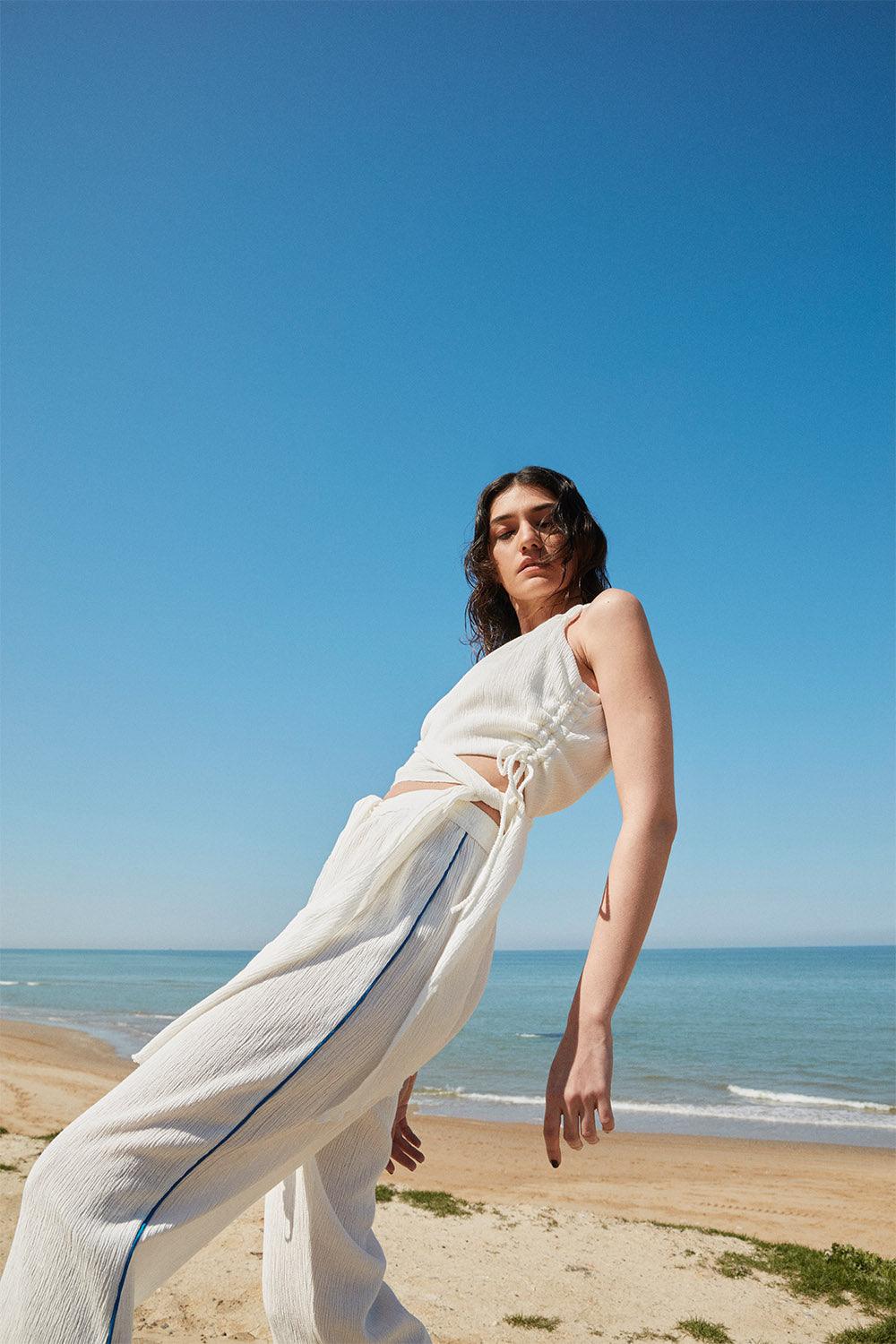 Cansuxi-Leda Pant Mavi-Pantolon-1-Milagron.com