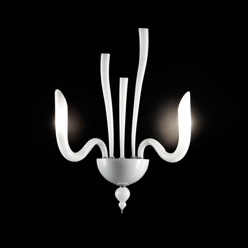 Alnayr Apli̇k 2L Krom-Beyaz Ø55X65 Cm G9 2X40W