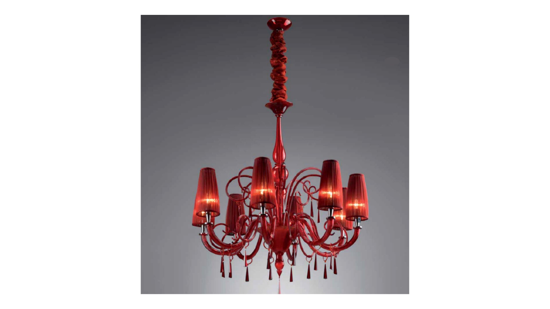 Miro Avi̇ze 8L Kirmizi Ø110X105 Cm E14 8X40W