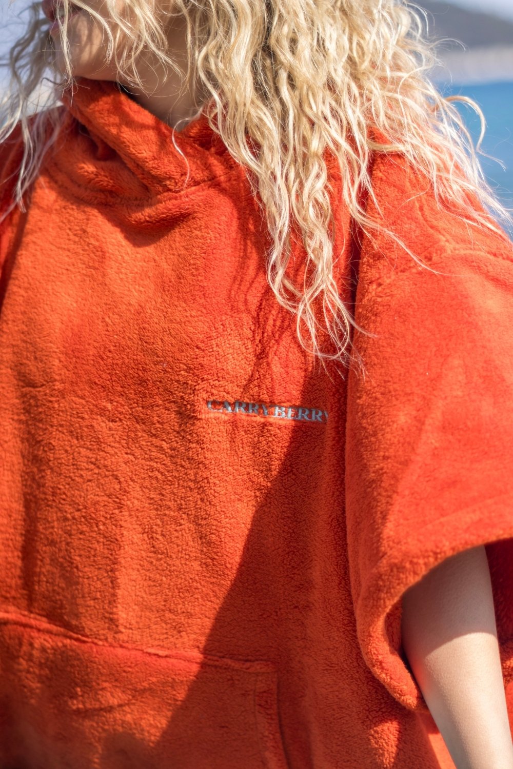 Carryberry-Fluffy Turuncu Havlu Panço-Panço-6-Milagron.com