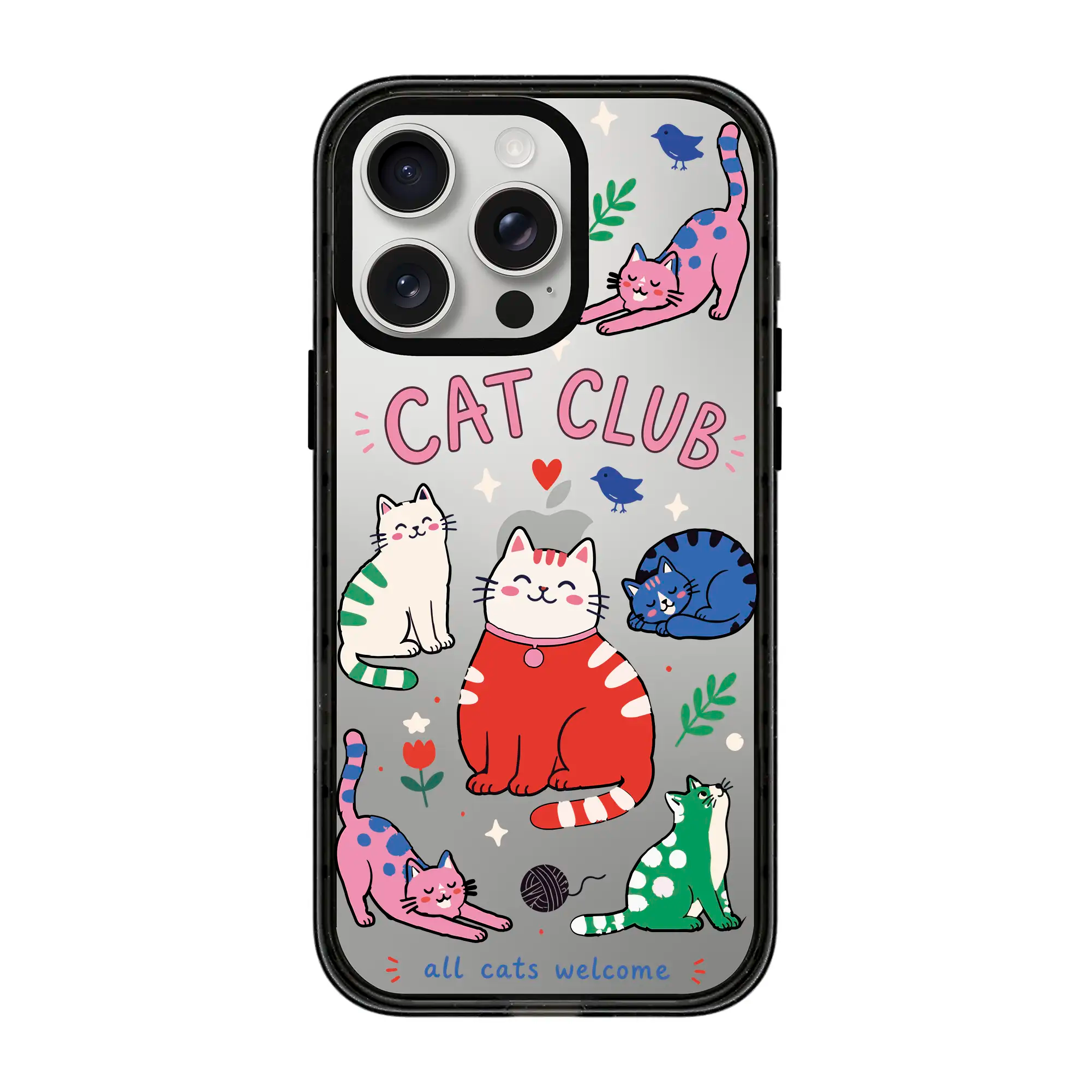 Cat Club-Power Kılıf - Iphone 15 Pro
