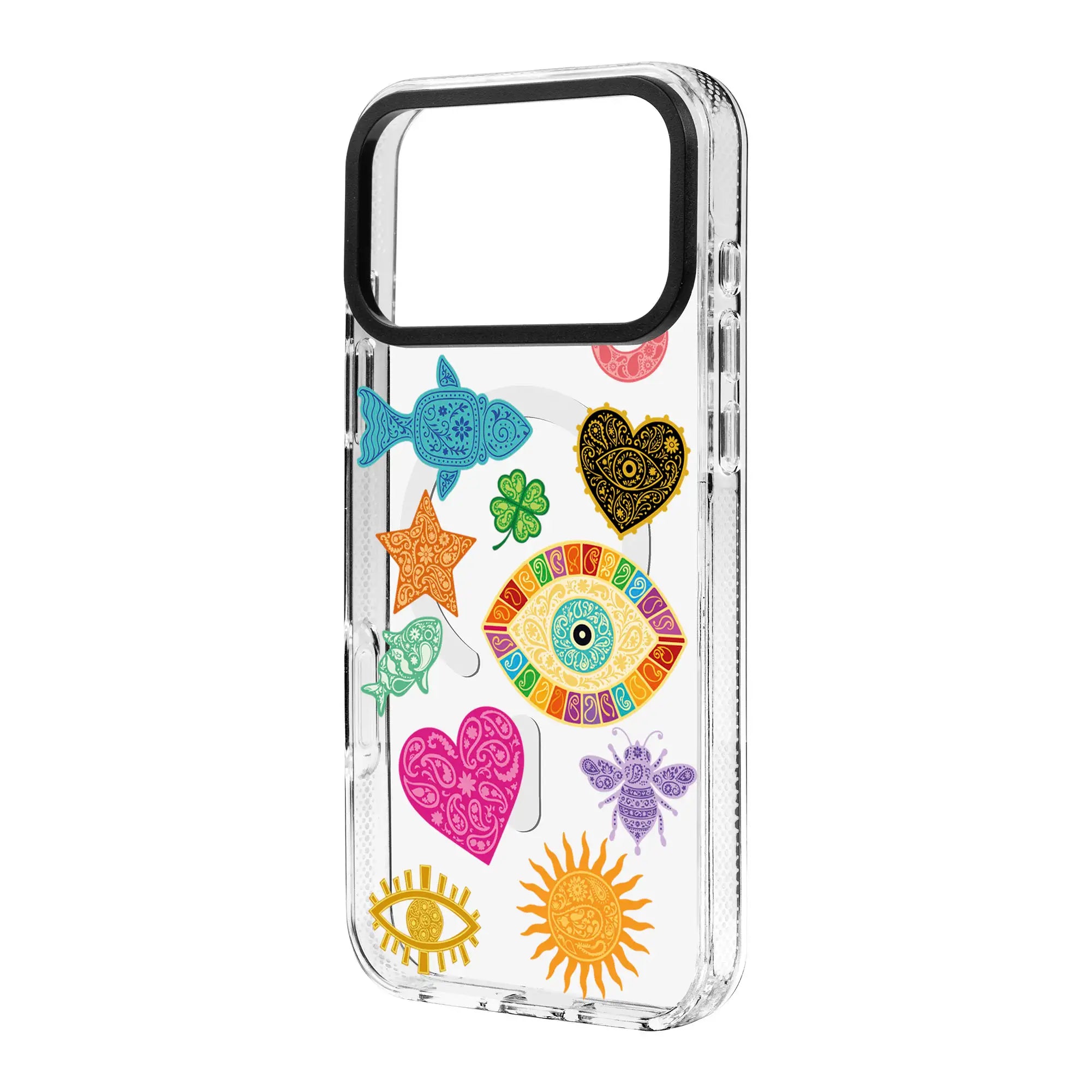 Charms By Berrin Özkan-Clear Kılıf Magsafe Özellikli - Iphone 17 Pro