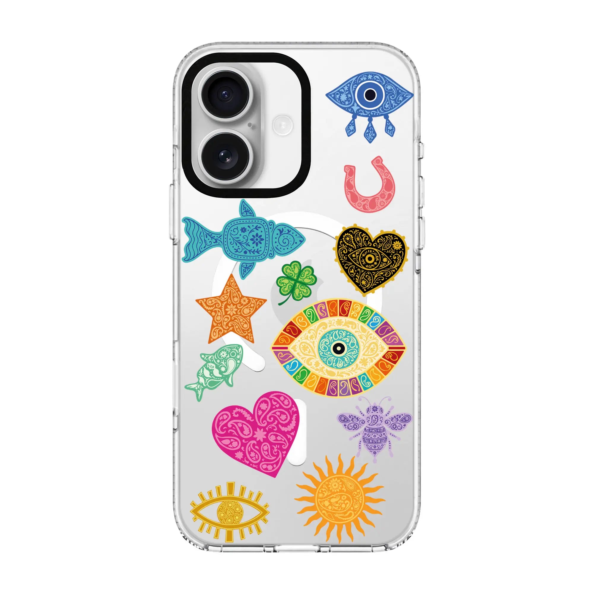 Charms By Berrin Özkan-Clear Kılıf Magsafe Özellikli - Iphone 17