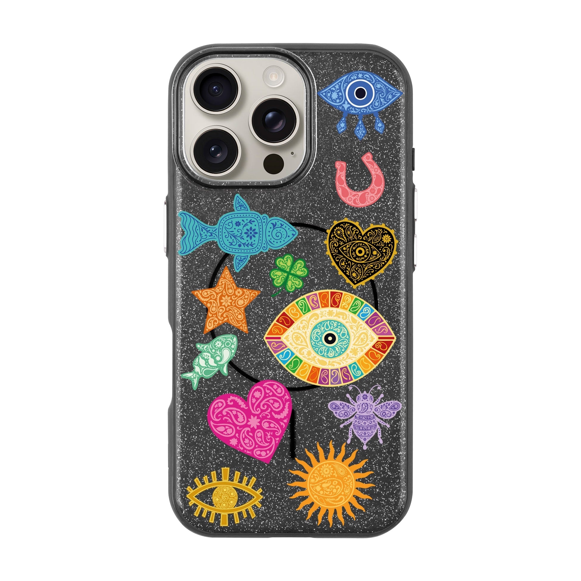 Charms By Berrin Özkan-Radiant Kılıf Magsafe Özellikli - Iphone 16 Pro Max
