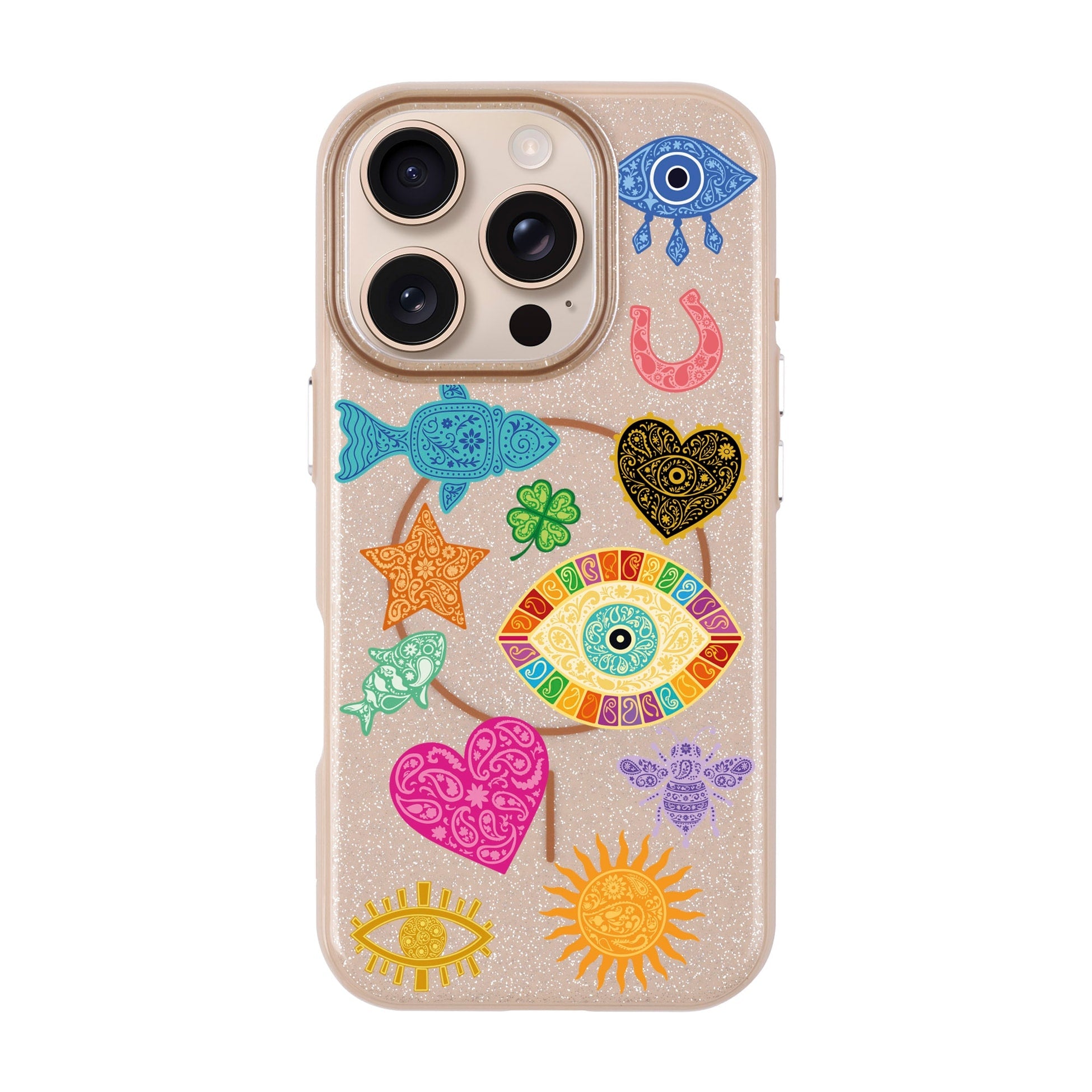 Charms By Berrin Özkan-Radiant Kılıf Magsafe Özellikli - Iphone 16 Pro