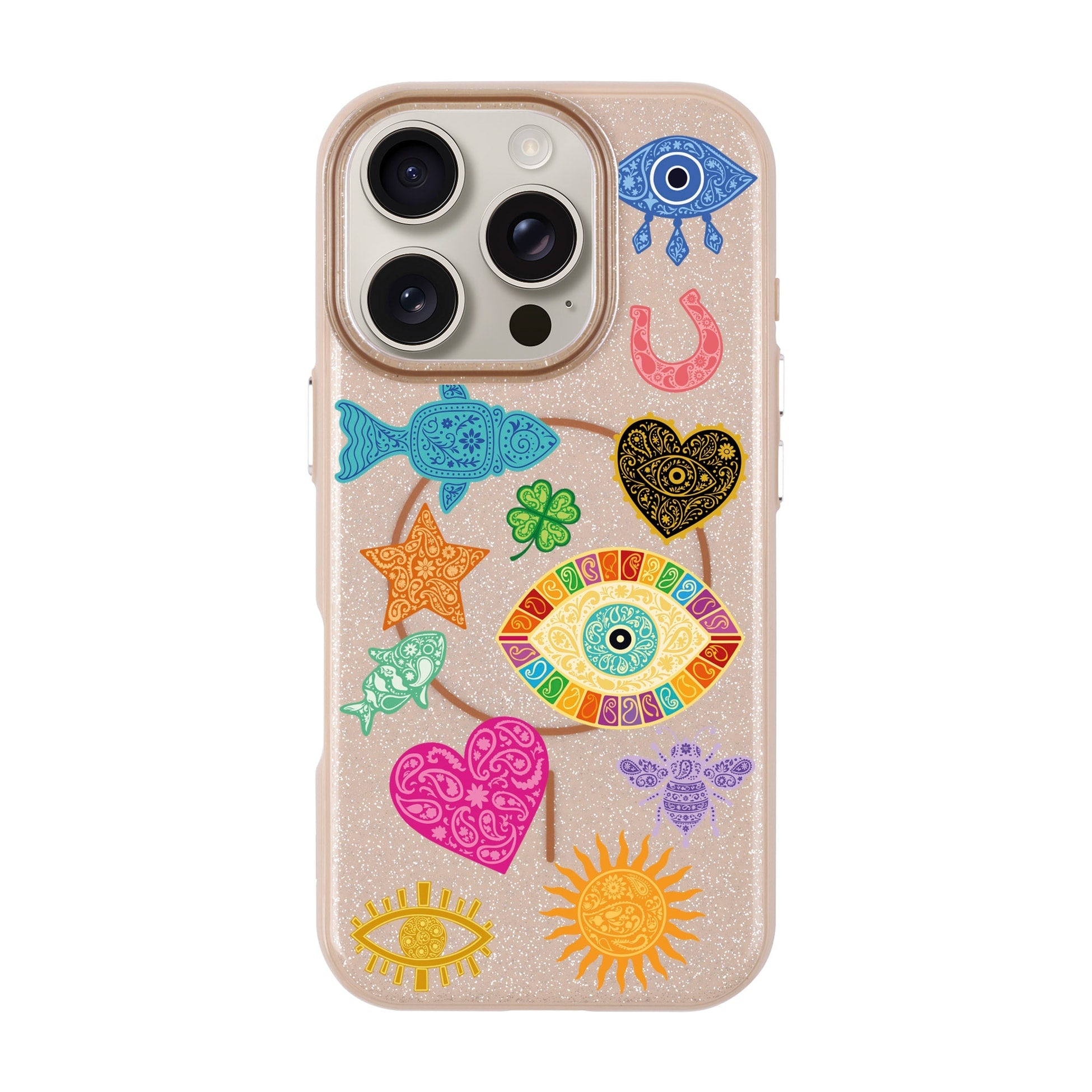 Charms By Berrin Özkan-Radiant Kılıf Magsafe Özellikli - Iphone 16 Pro