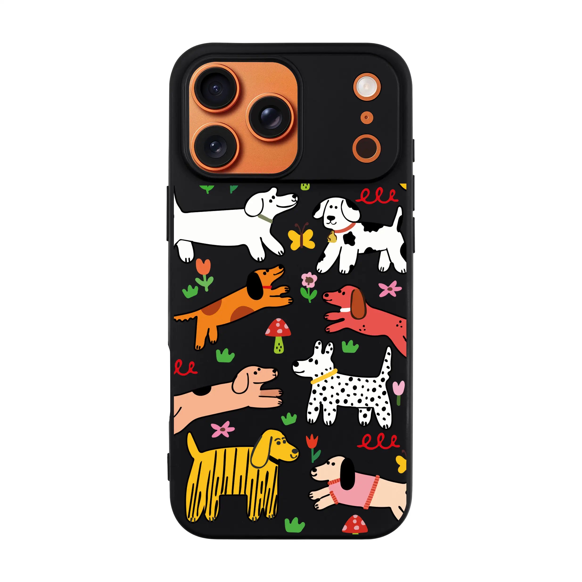Cheerful Dogs-Ultra Silikon Kılıf-Iphone 17