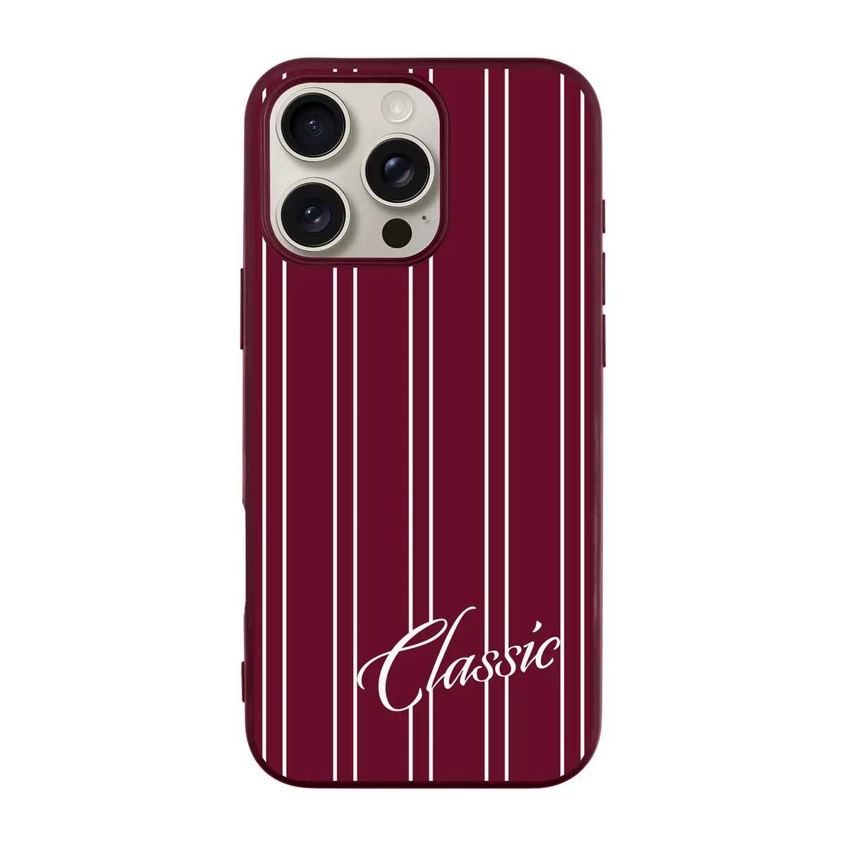 Classic Stripe-Ultra Silikon Kılıf-Iphone 16