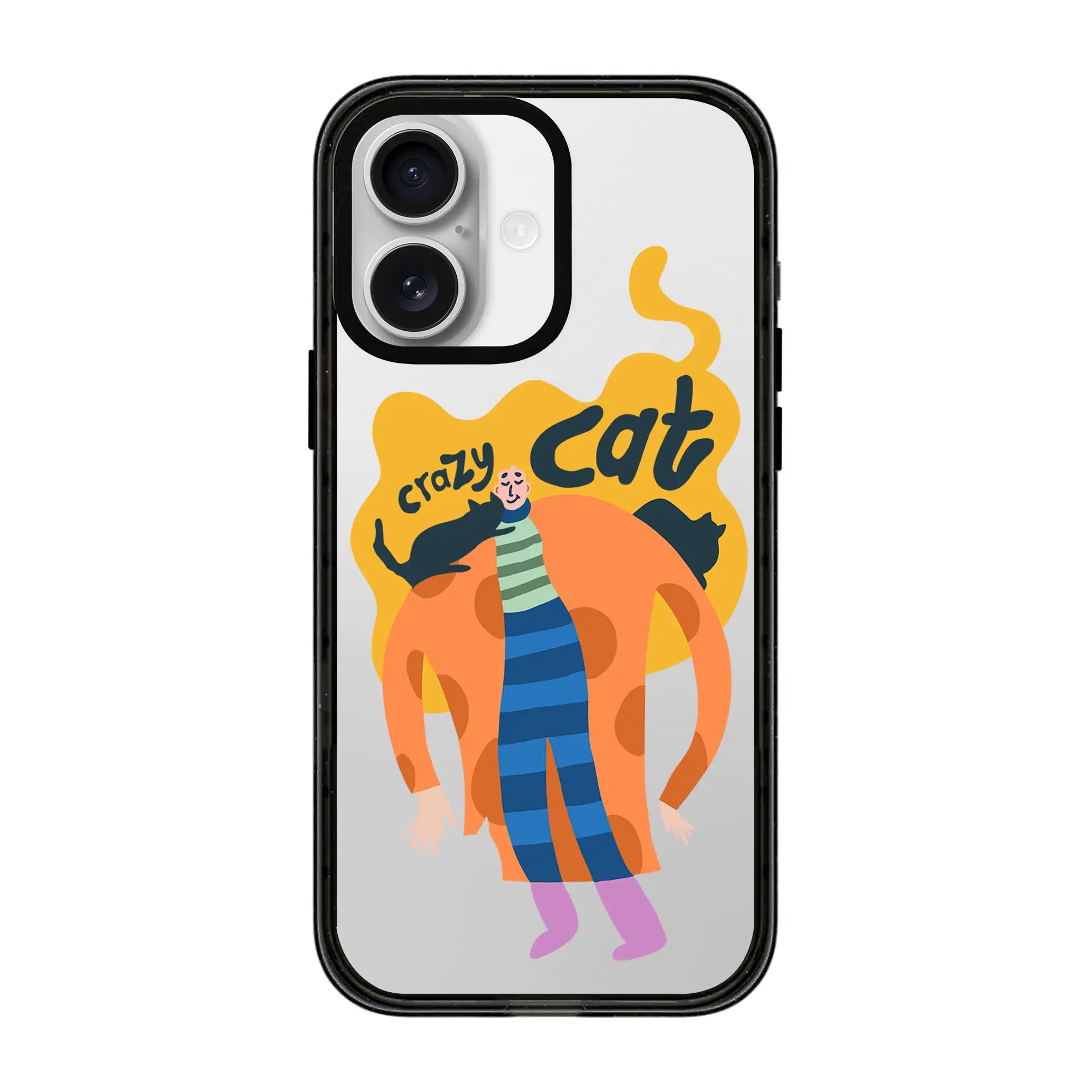 Crazy Cat-Power Kılıf - Iphone 16E