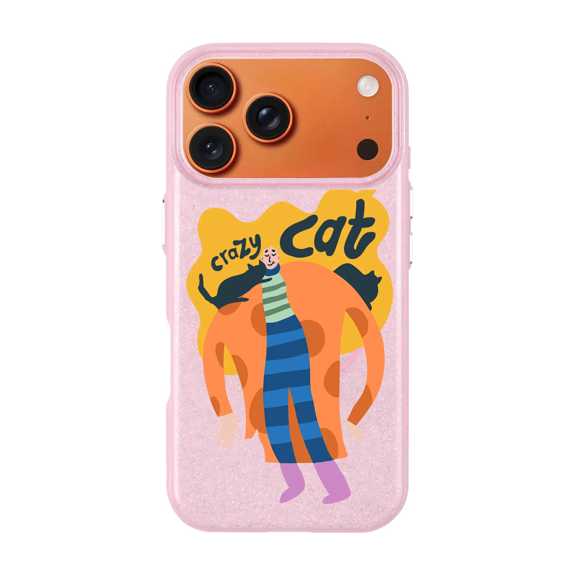 Crazy Cat-Radiant Kılıf Magsafe Özellikli - Iphone 17 Pro Max