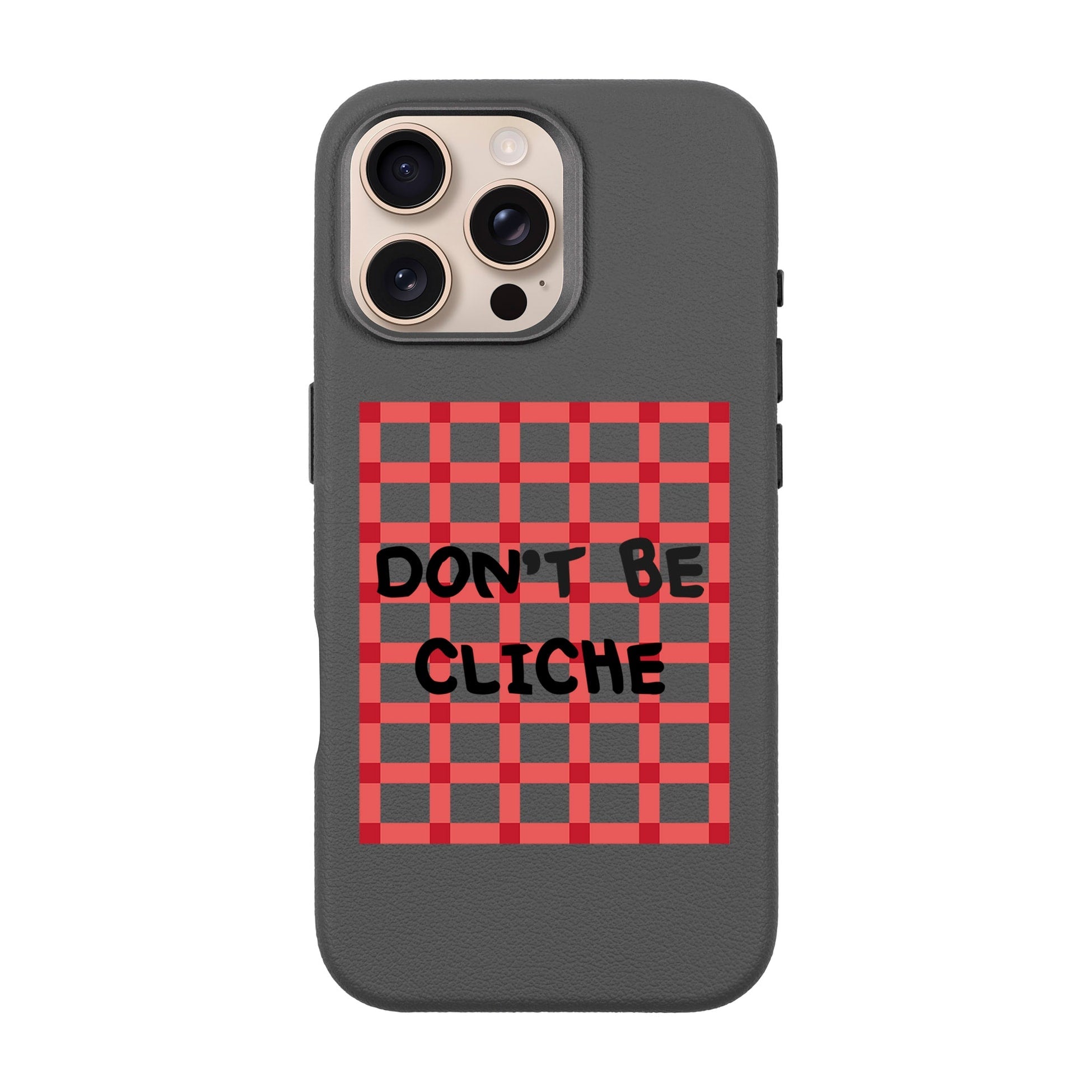 Don'T Be Cliche-Leather Premium Kılıf Magsafe Özellikli - Iphone 16 Pro Max