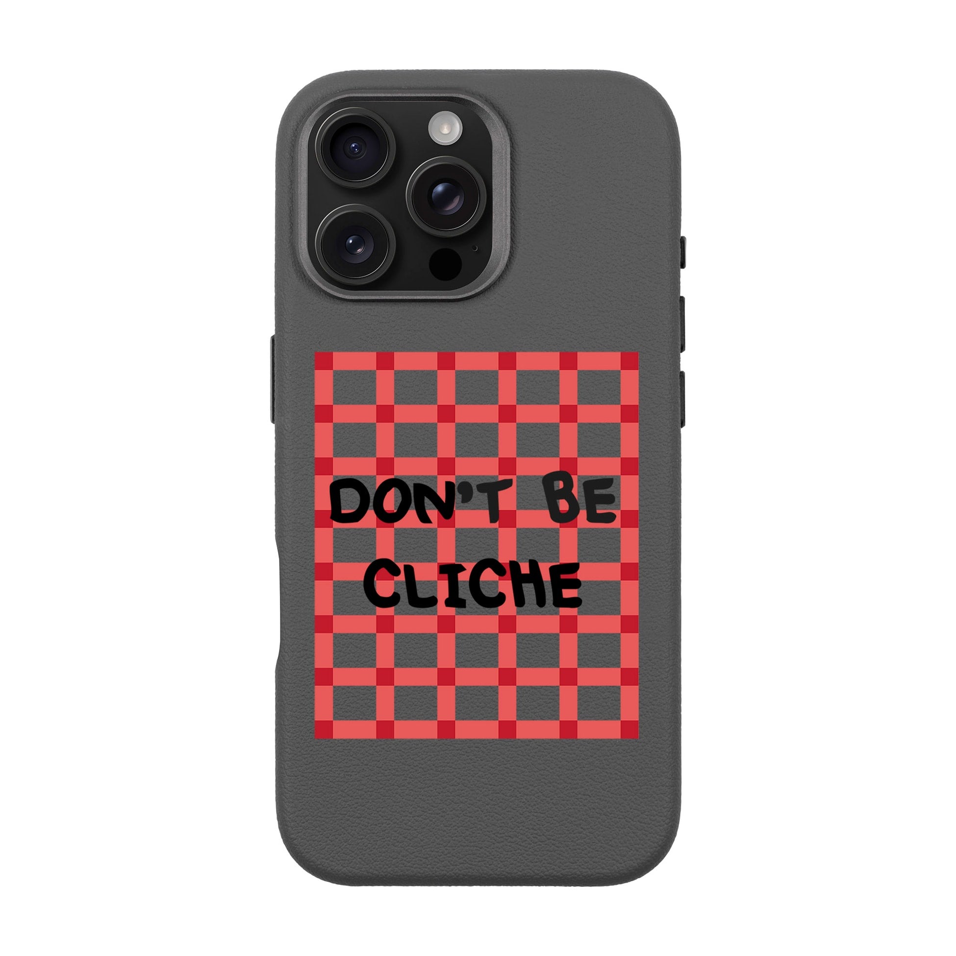 Don'T Be Cliche-Leather Premium Kılıf Magsafe Özellikli - Iphone 16 Pro Max