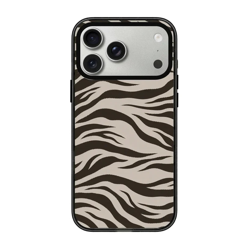 Espresso Zebra-Power Kılıf - Iphone 17 Pro