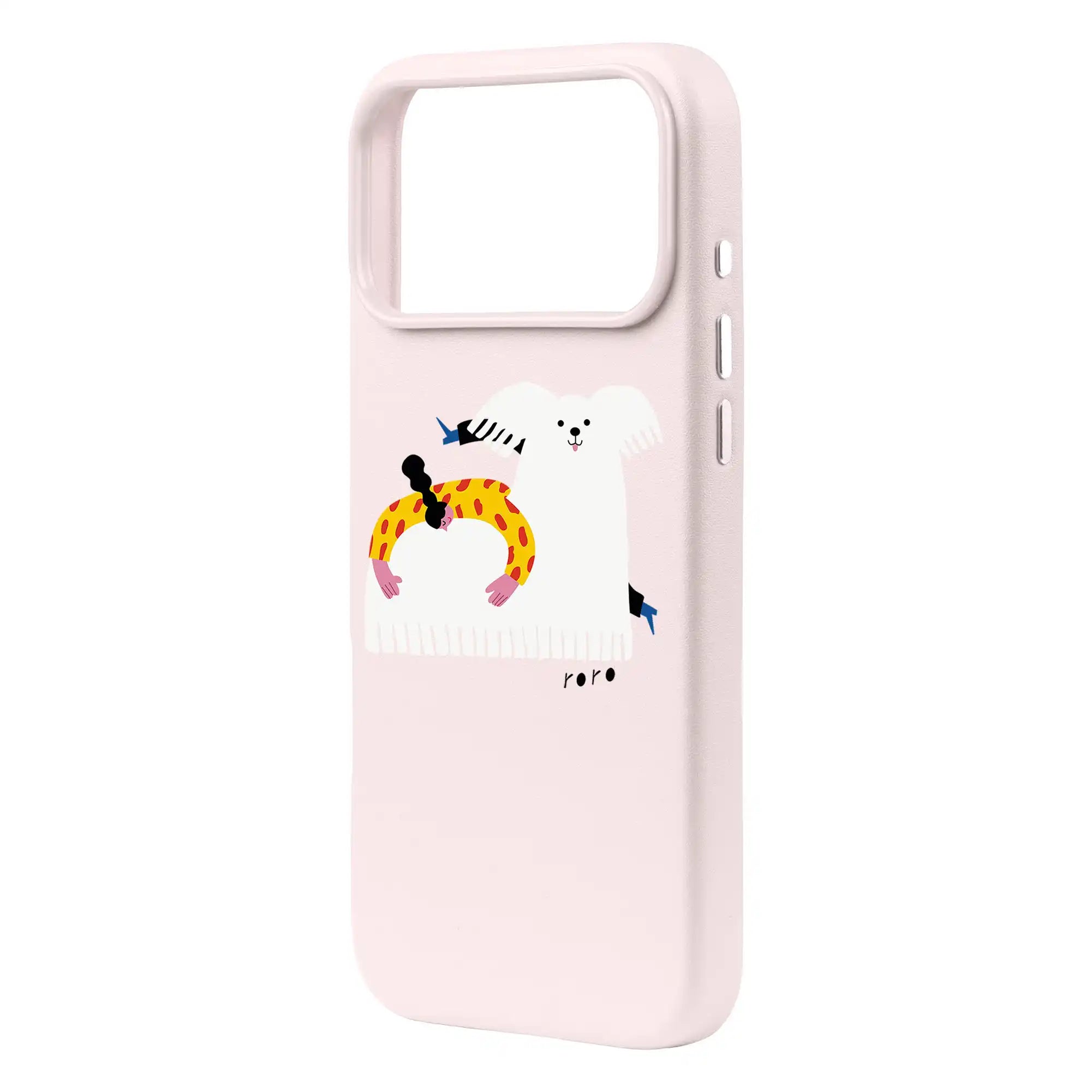 Fancy Dog-Signature Leather Kılıf Magsafe Özellikli - Iphone 17
