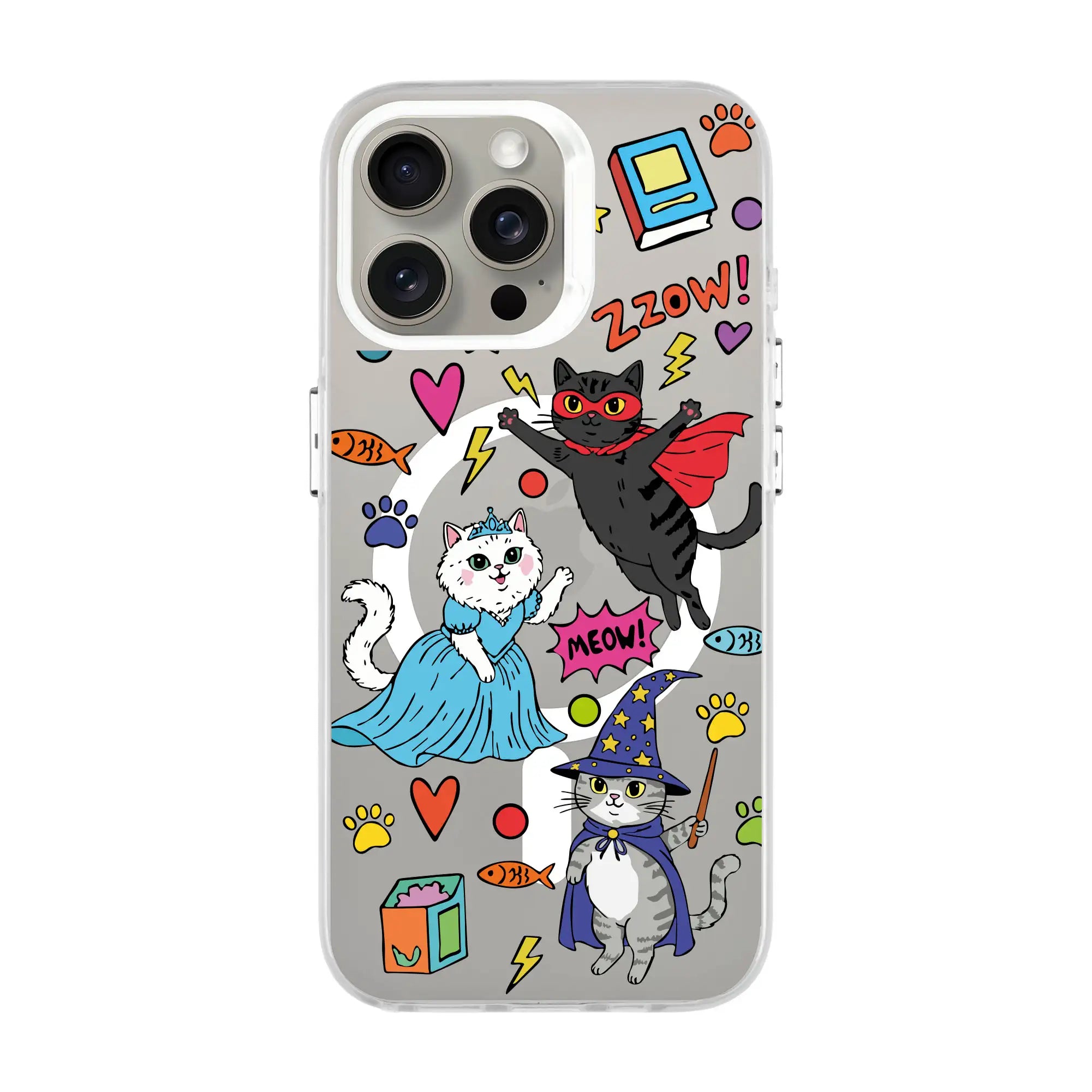 Fantastic Cats-Hold Kılıf Magsafe Özellikli - Iphone 15 Pro Max