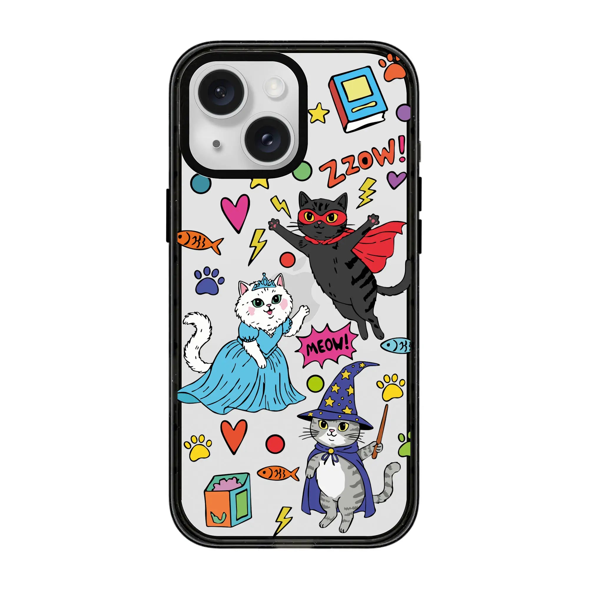 Fantastic Cats-Power Kılıf - Iphone 15