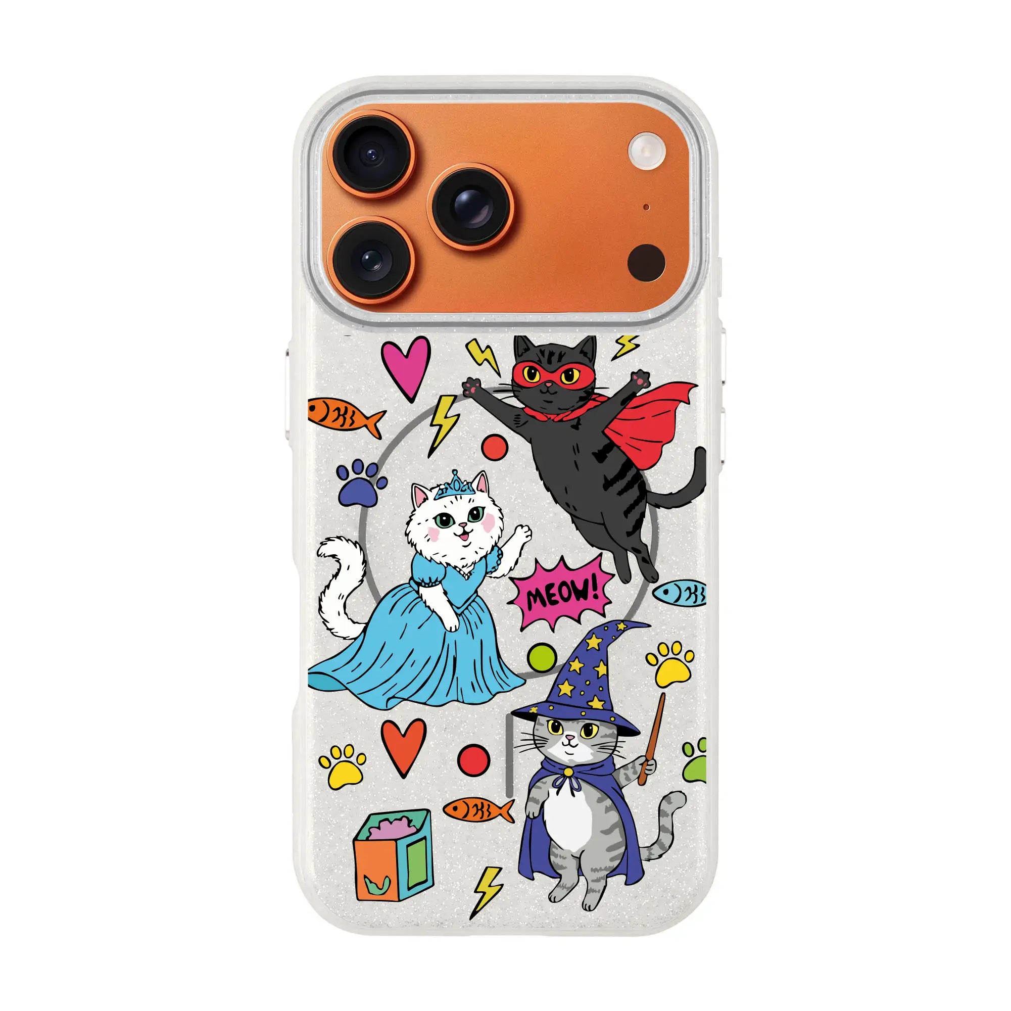 Fantastic Cats-Radiant Kılıf Magsafe Özellikli - Iphone 17