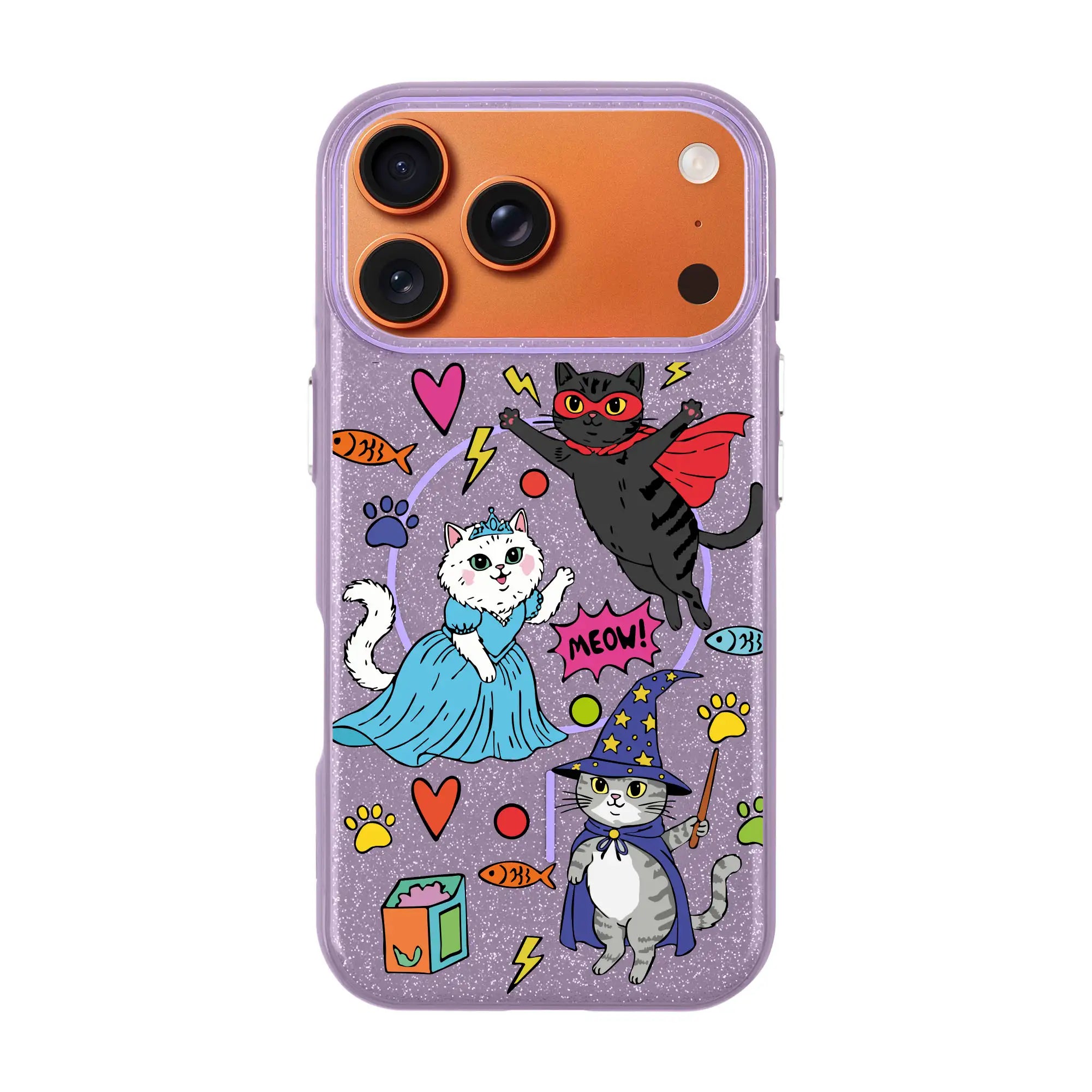 Fantastic Cats-Radiant Kılıf Magsafe Özellikli - Iphone 17