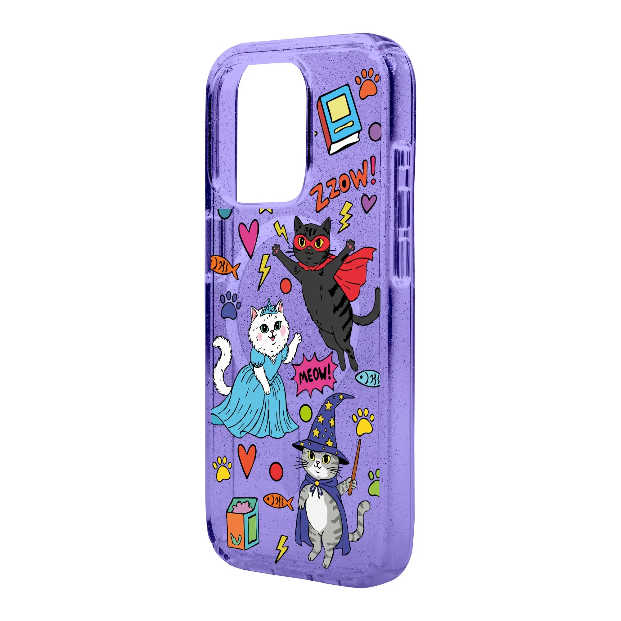 Fantastic Cats-Shiny Kılıf Magsafe Özellikli - Iphone 15