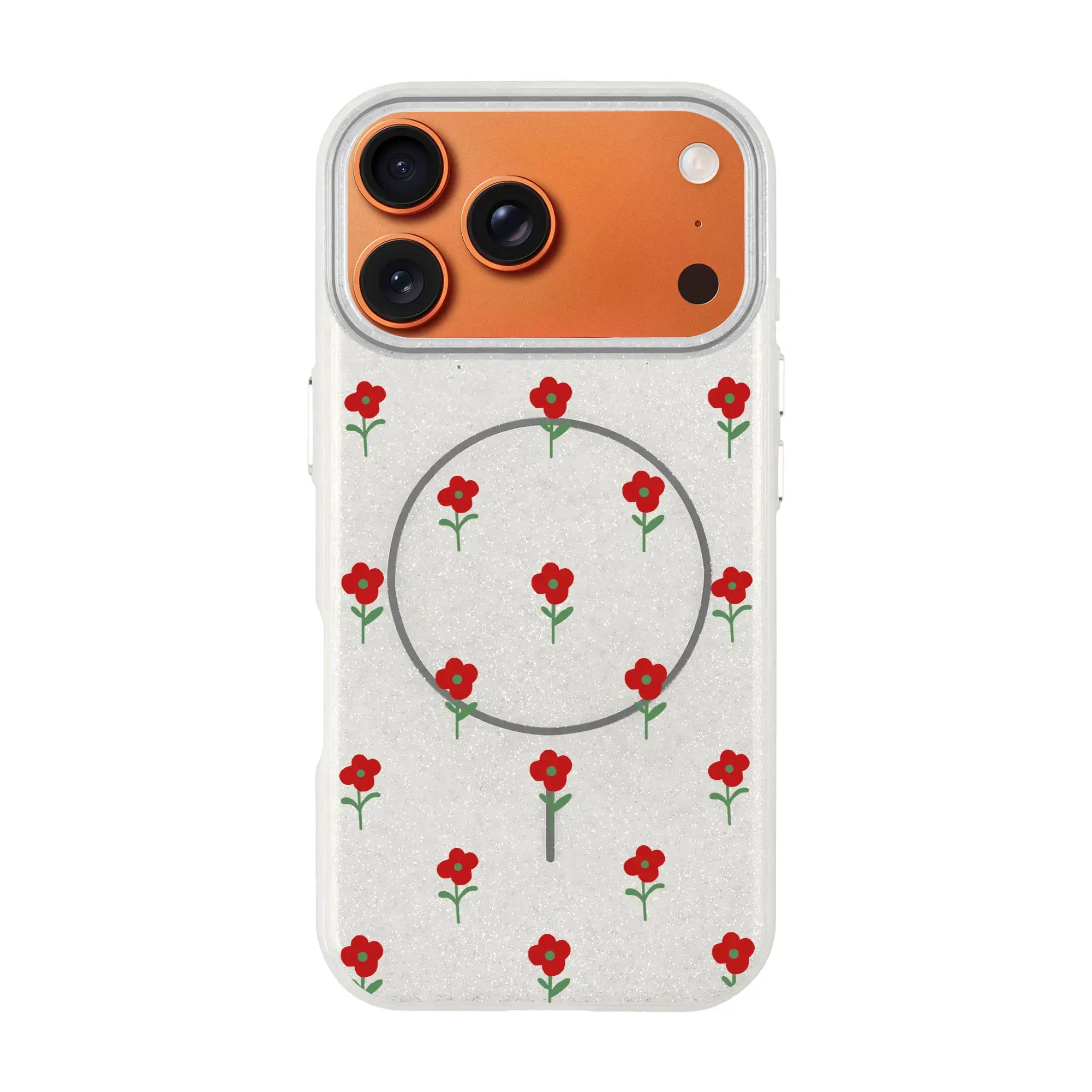 Flower Power-Radiant Kılıf Magsafe Özellikli - Iphone 17 Pro