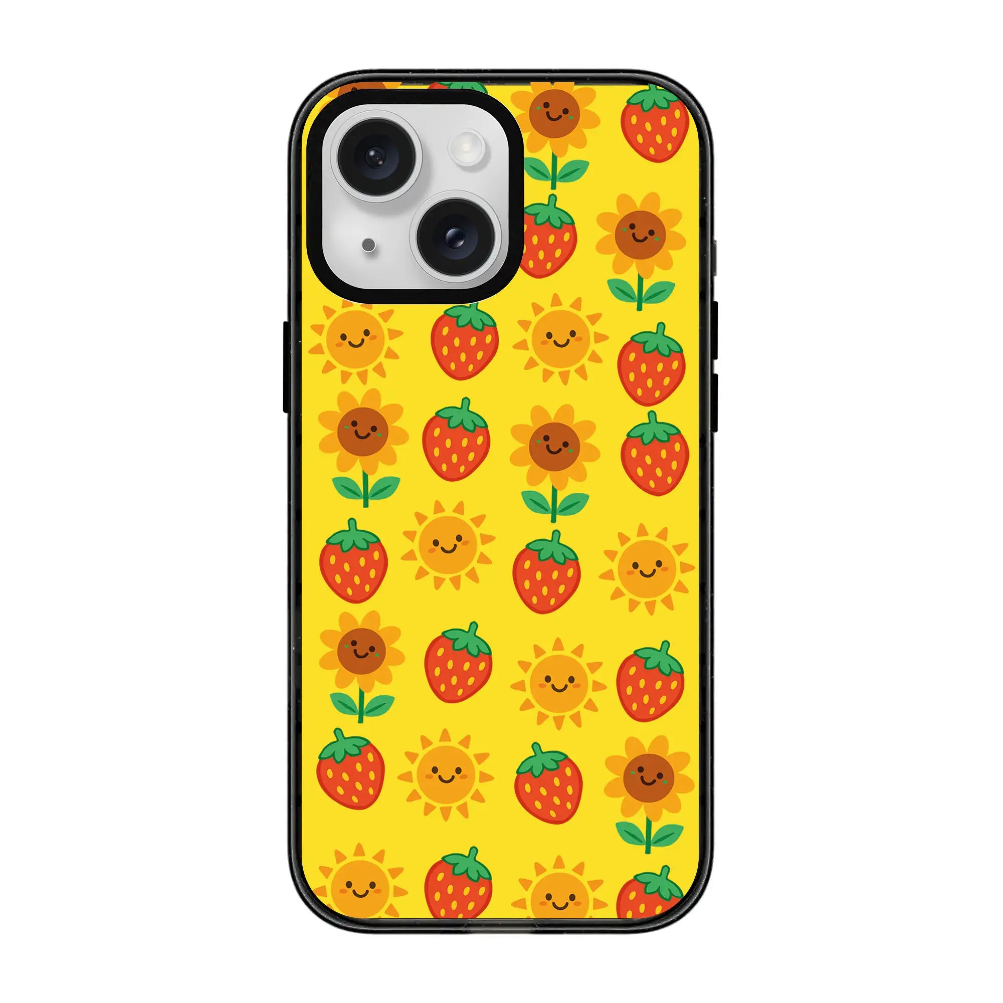 Happy Berry Bloom-Power Kılıf - Iphone 15