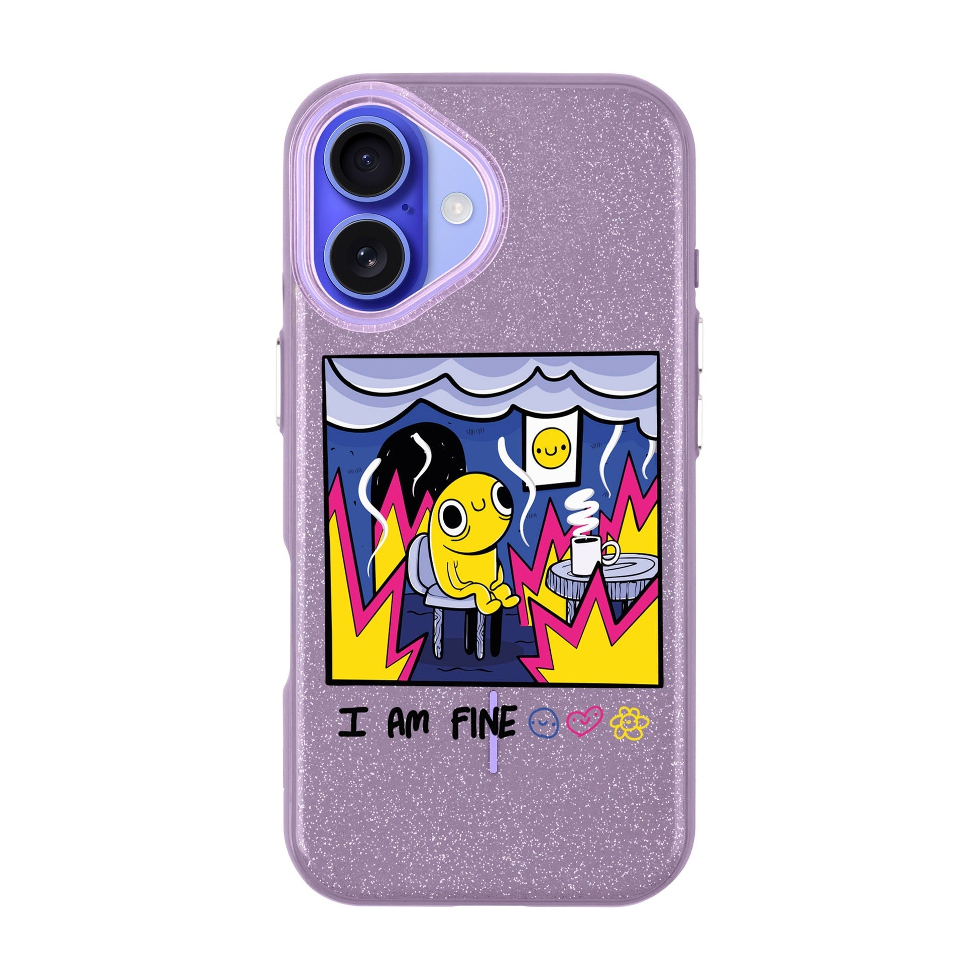I Am Fine-Radiant Kılıf Magsafe Özellikli - Iphone 16