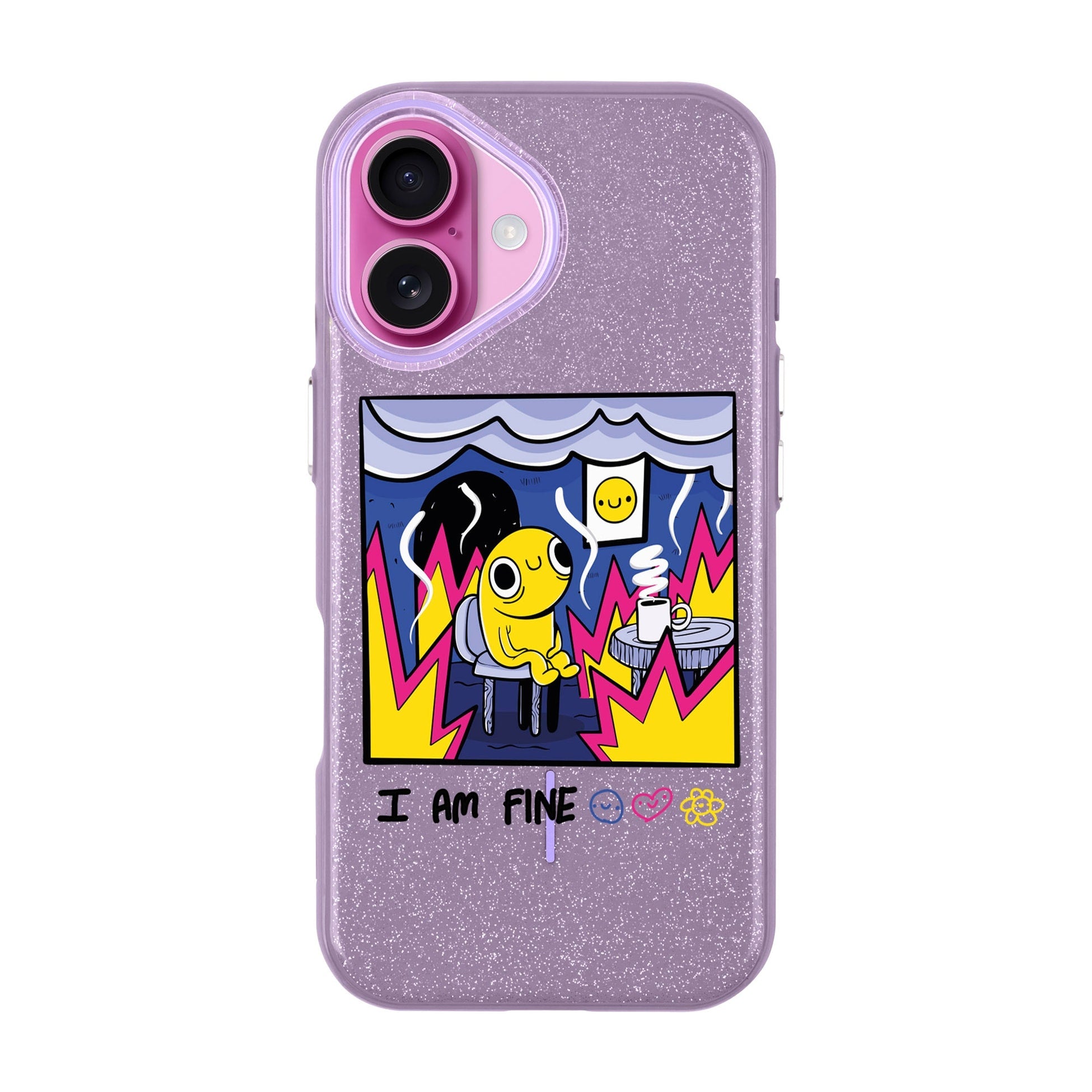 I Am Fine-Radiant Kılıf Magsafe Özellikli - Iphone 16
