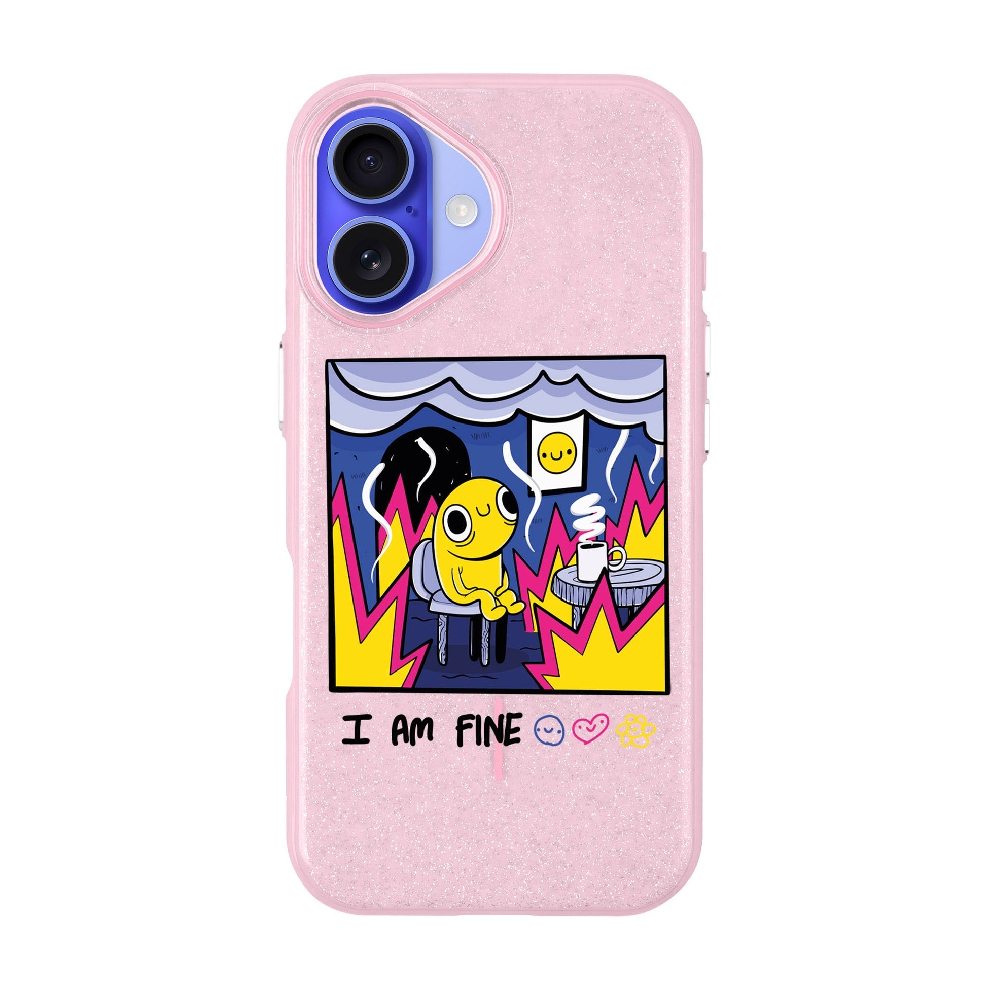 I Am Fine-Radiant Kılıf Magsafe Özellikli - Iphone 16