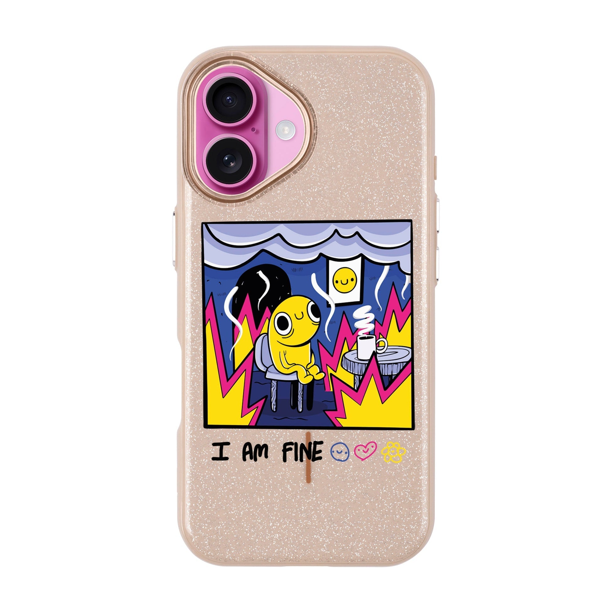 I Am Fine-Radiant Kılıf Magsafe Özellikli - Iphone 16