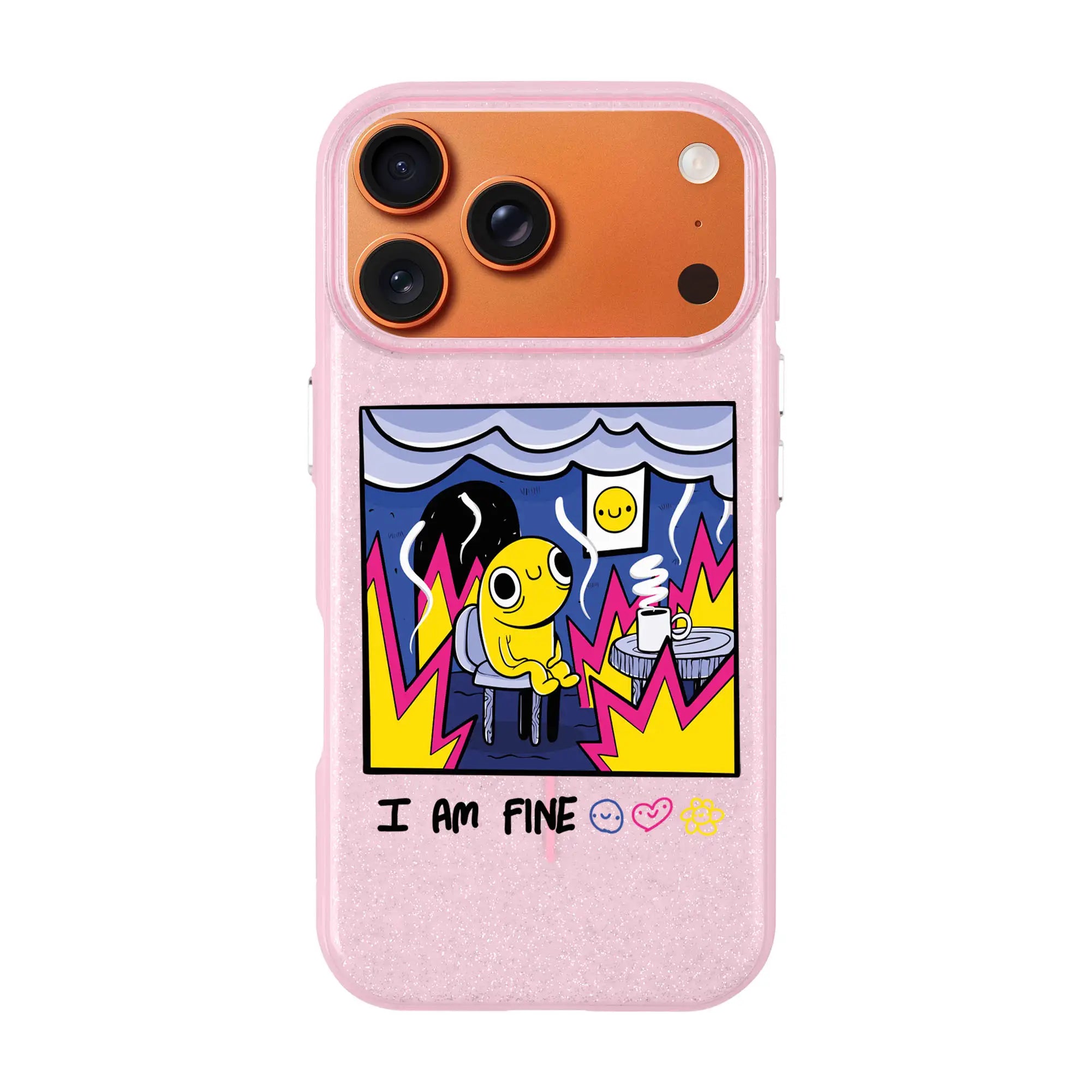 I Am Fine-Radiant Kılıf Magsafe Özellikli - Iphone 17