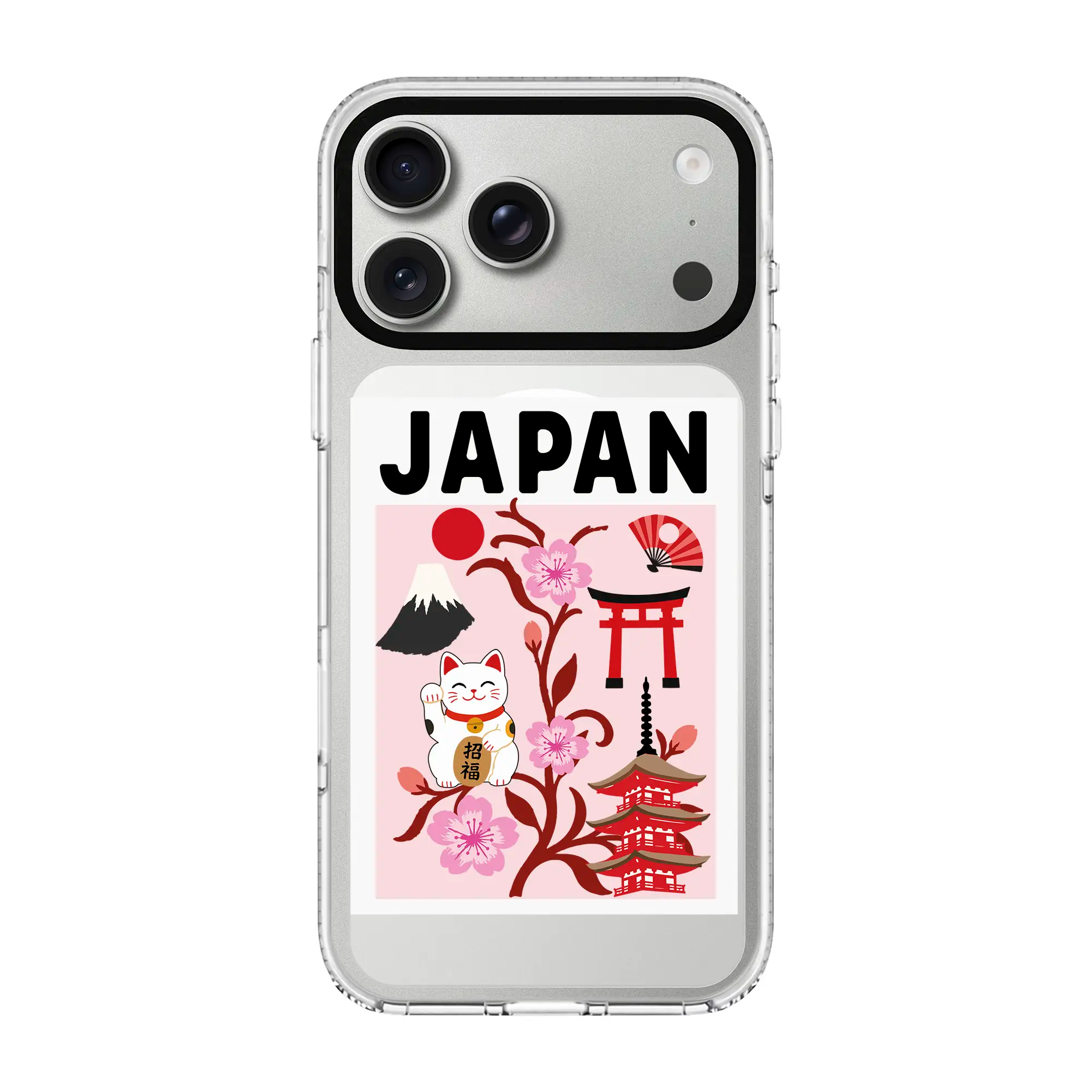 I Am Japanese-Clear Kılıf Magsafe Özellikli - Iphone 17 Pro