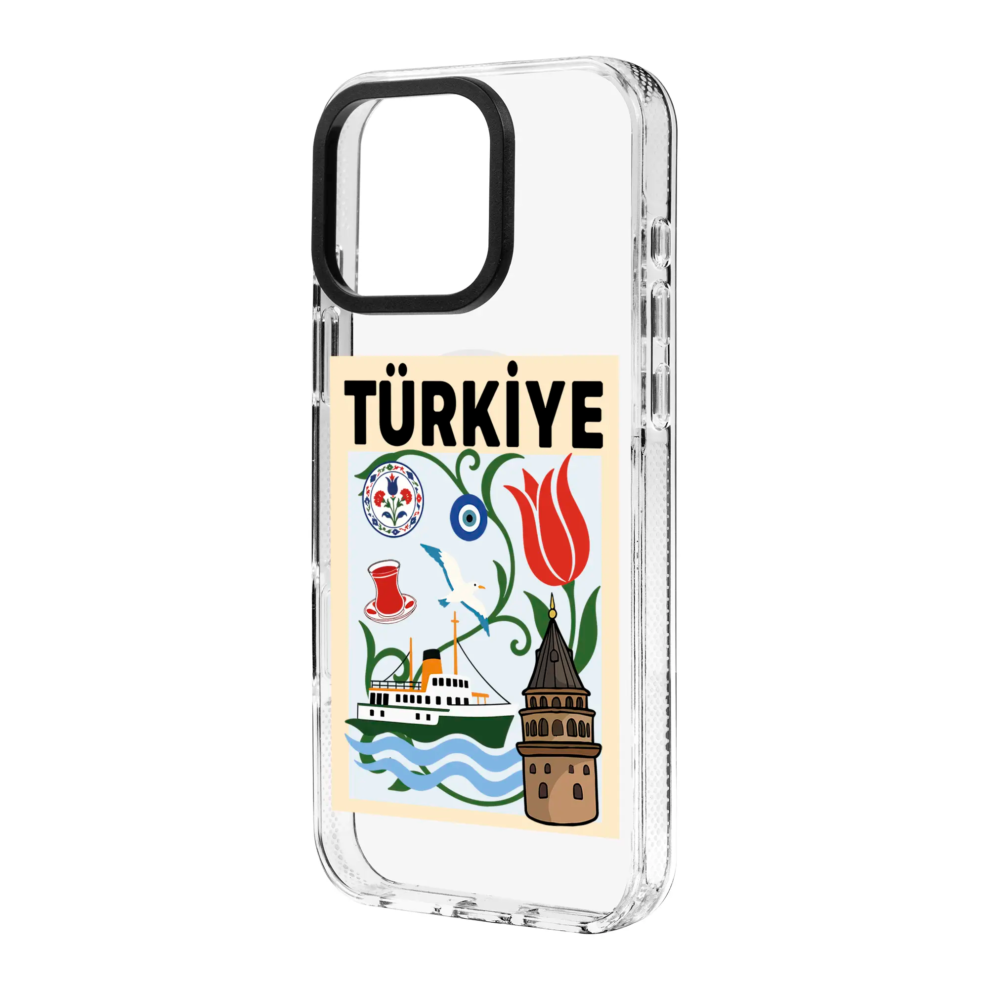 I Am Turkish-Clear Kılıf Magsafe Özellikli - Iphone 15 Plus