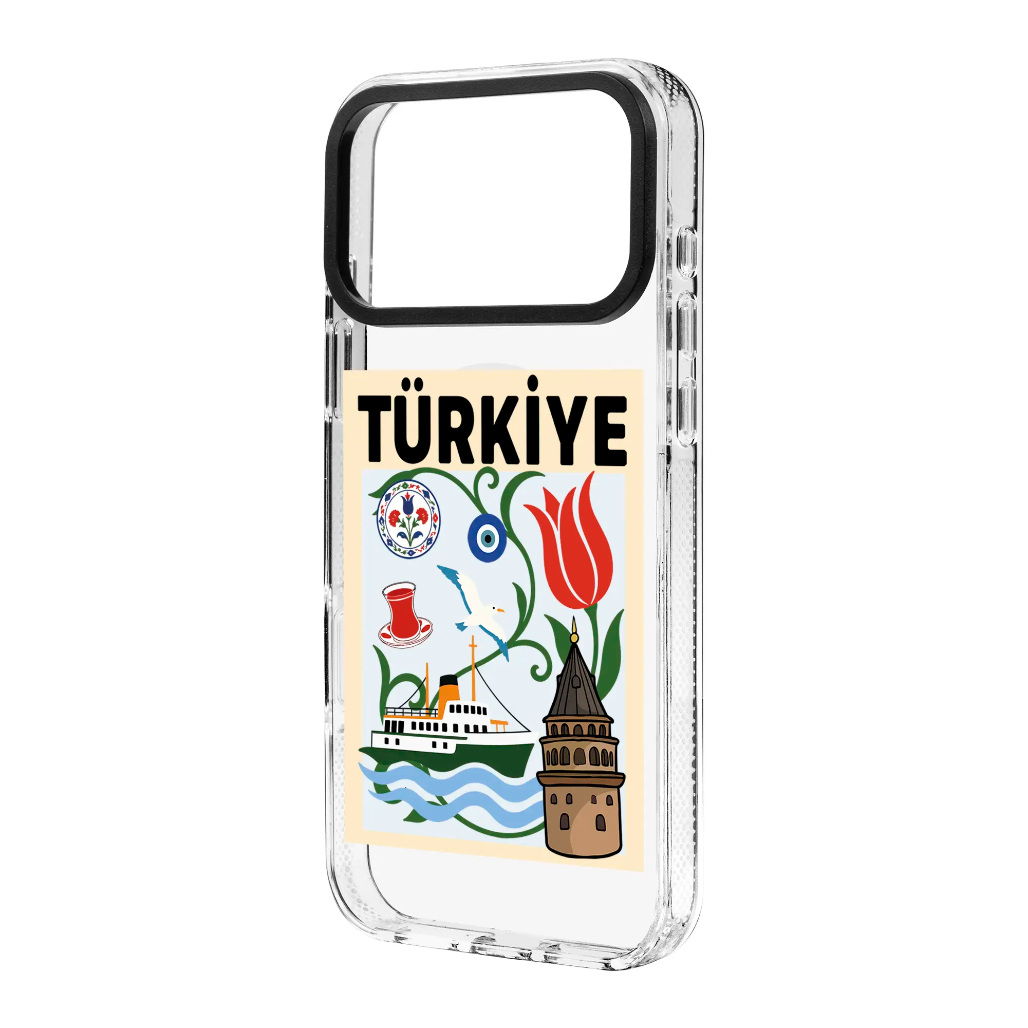 I Am Turkish-Clear Kılıf Magsafe Özellikli - Iphone 17 Pro Max