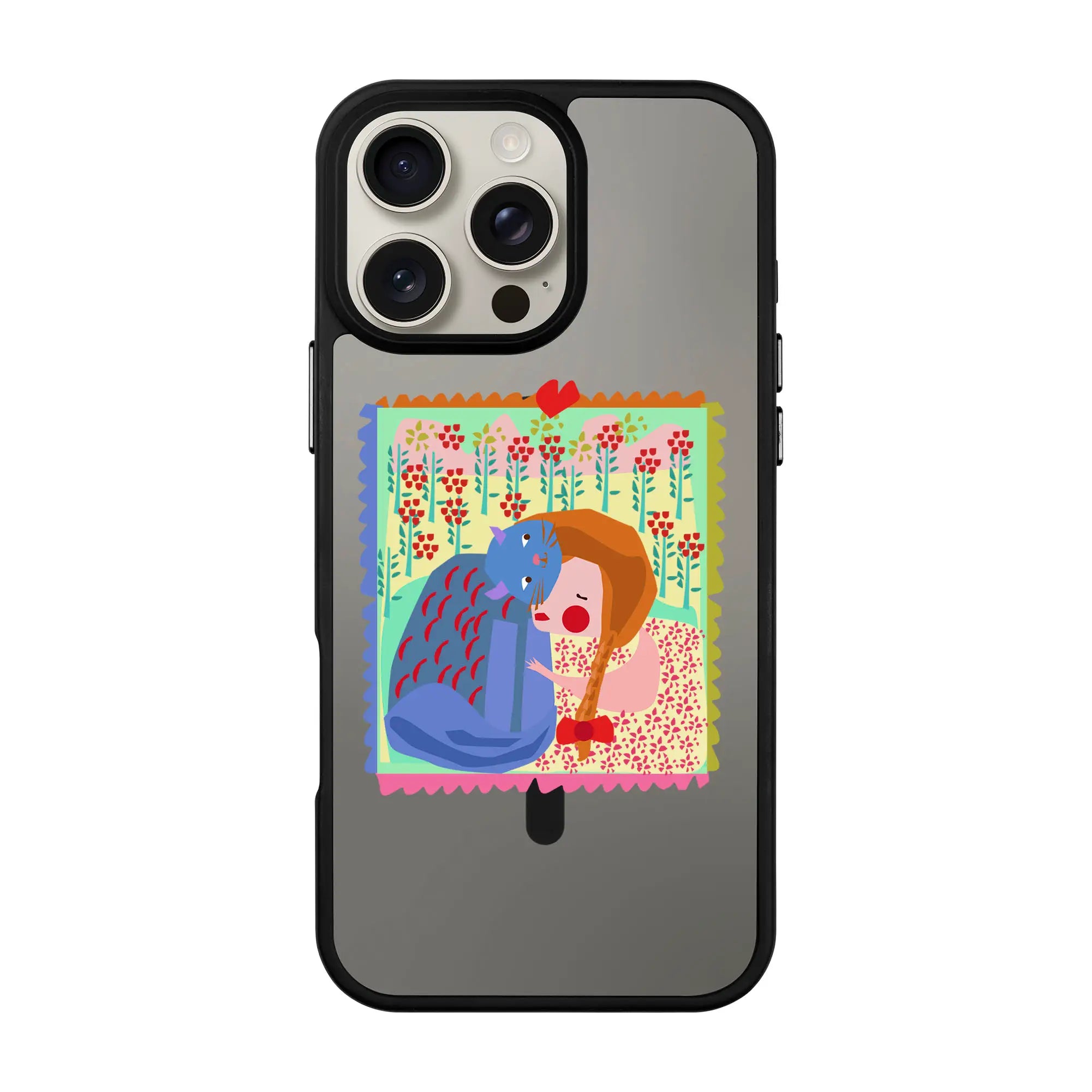 Kedi Posta Pulu-Blur Kılıf Magsafe Özellikli - Iphone 15 Pro Max
