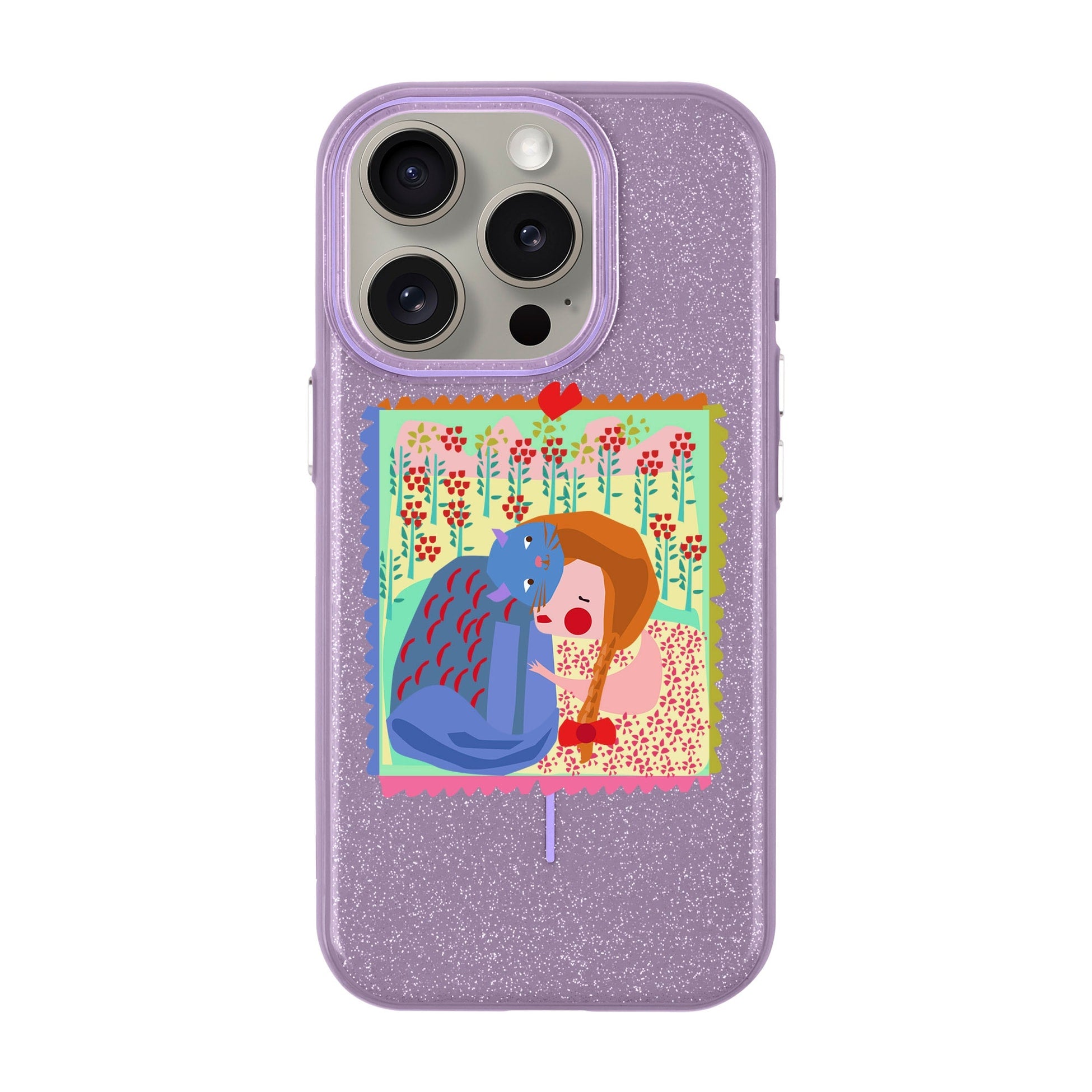 Kedi Posta Pulu-Radiant Kılıf Magsafe Özellikli - Iphone 15 Pro